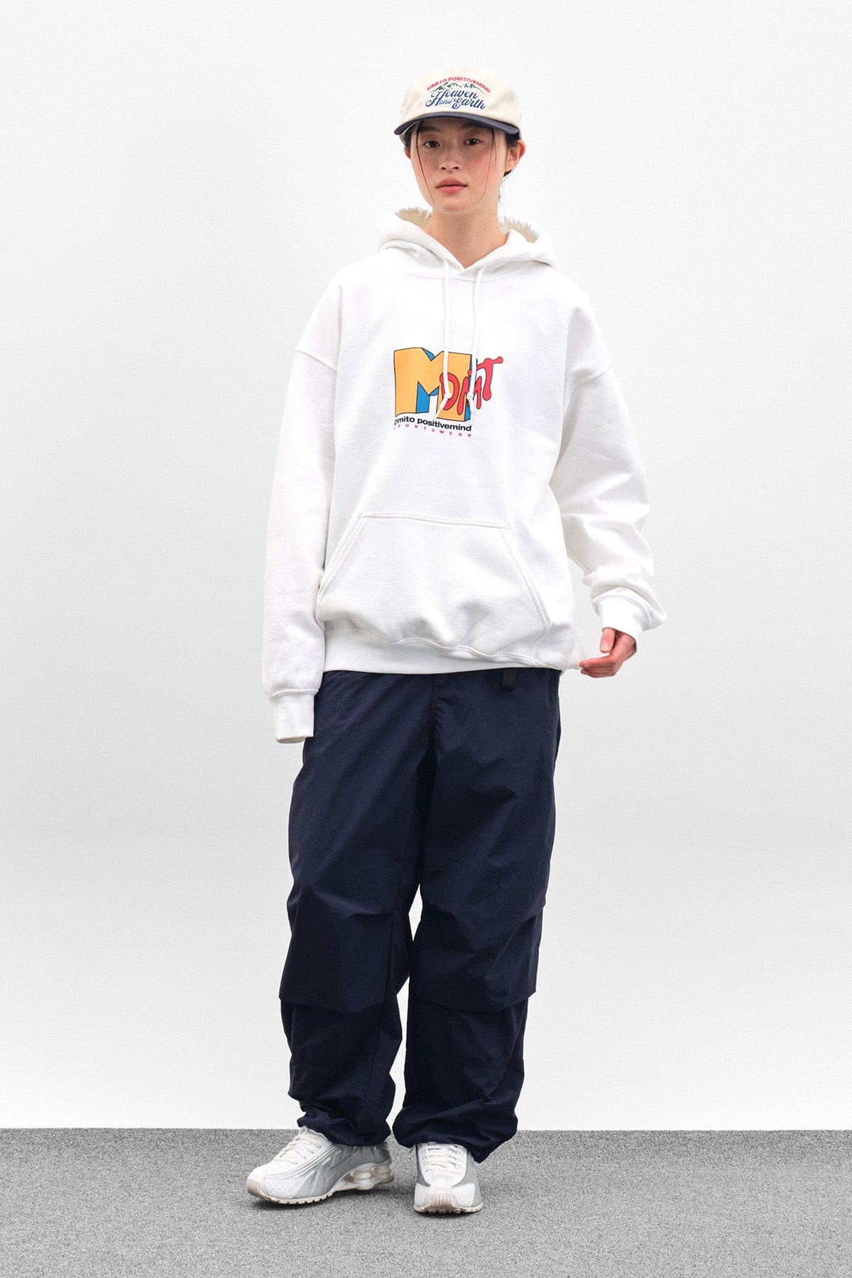 VERT DMTV HOODIE WHITE