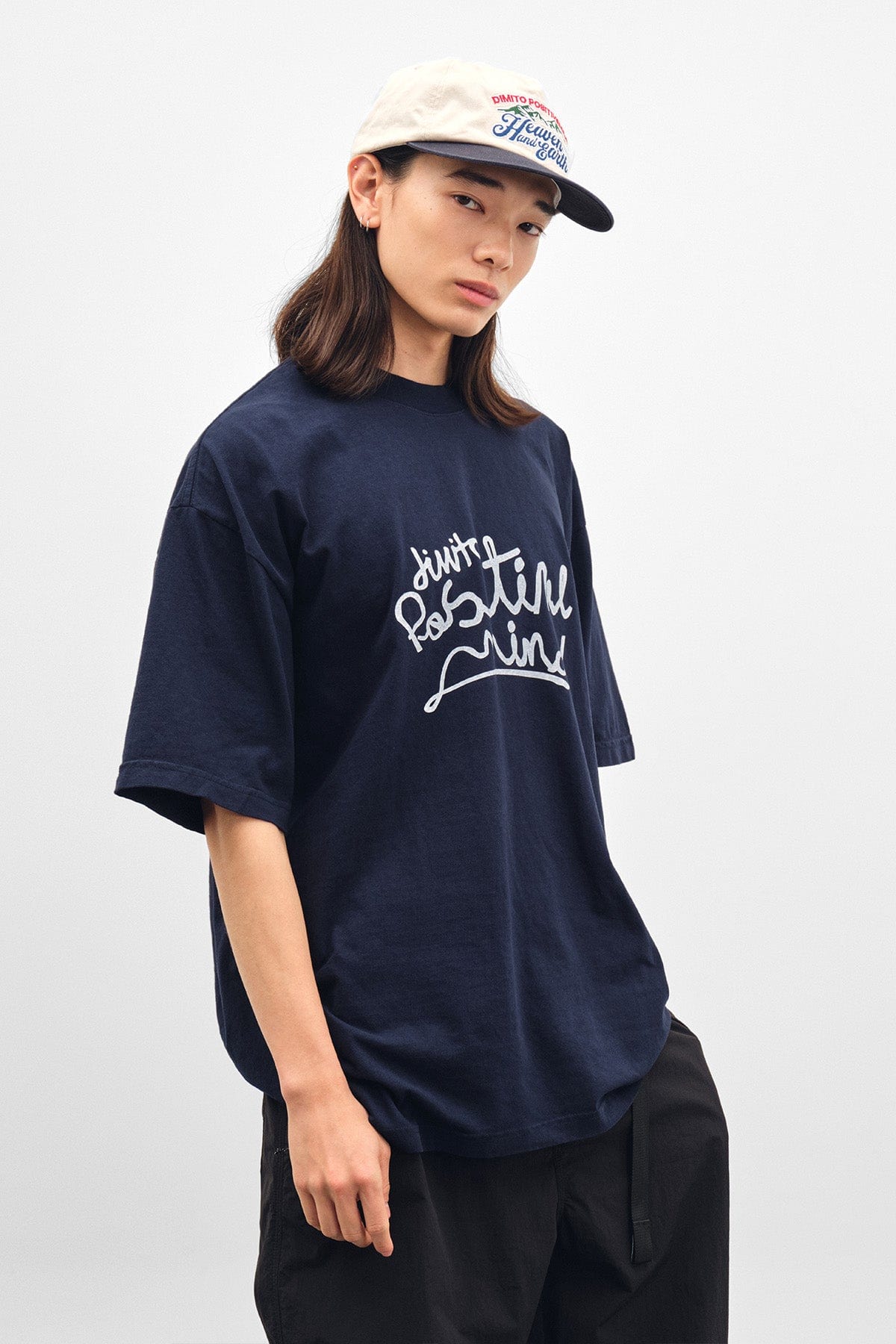 VERT DOODLE SSV GD 6.5OZ TEE NAVY