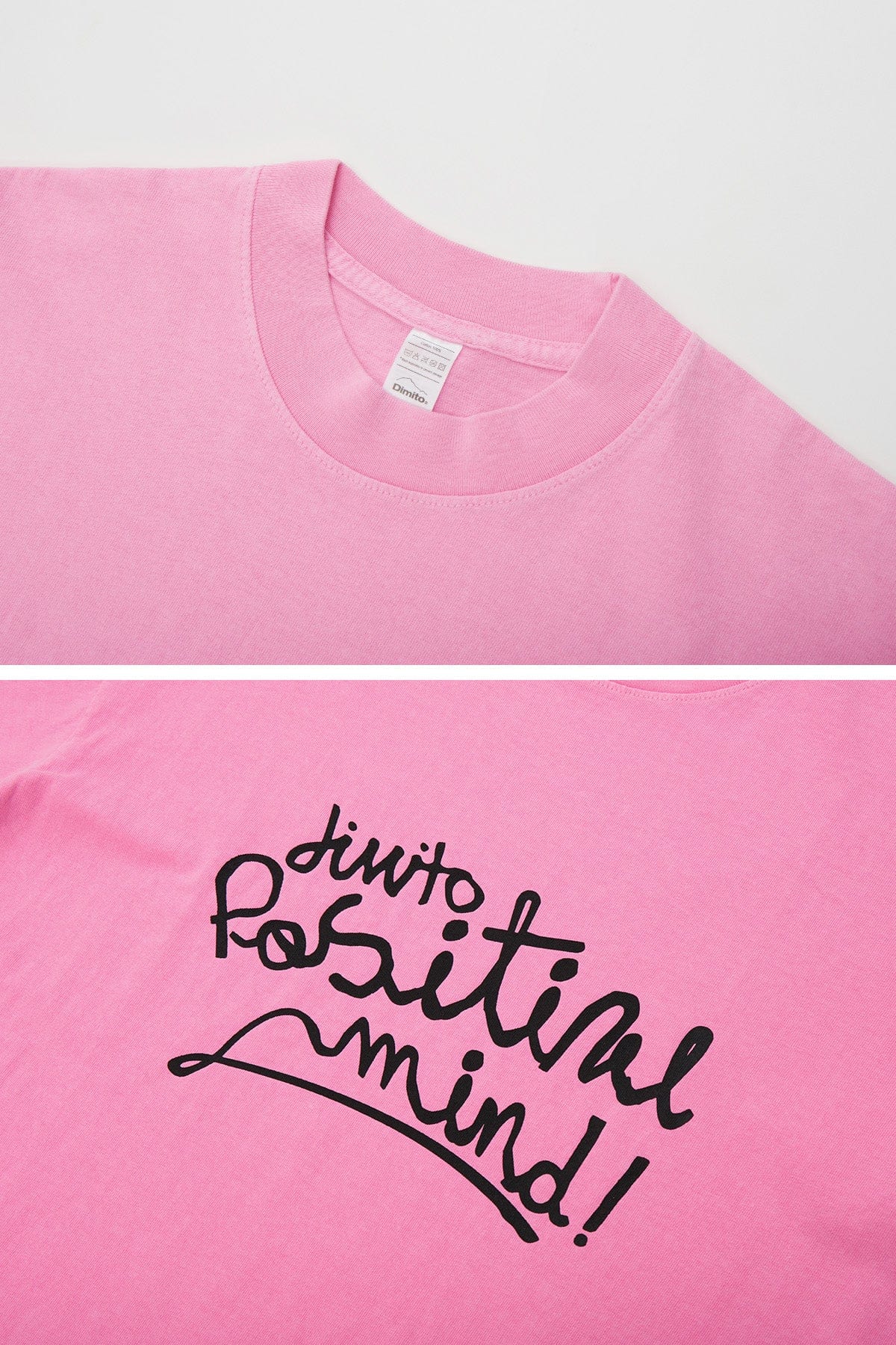 VERT DOODLE SSV GD 6.5OZ TEE NEON PINK