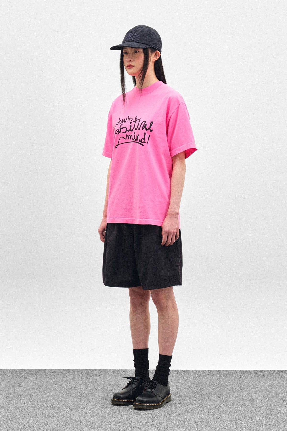 VERT DOODLE SSV GD 6.5OZ TEE NEON PINK