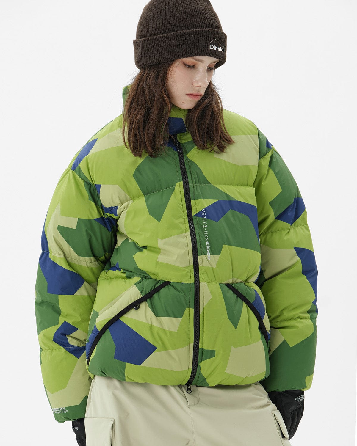 EASY SP DOWN (VTX X EIDER) JACKET UF90 CAMO GREEN