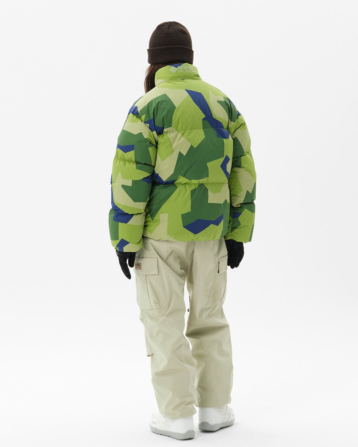 VERT EASY SP DOWN (VTX X EIDER) JACKET UF90 CAMO GREEN