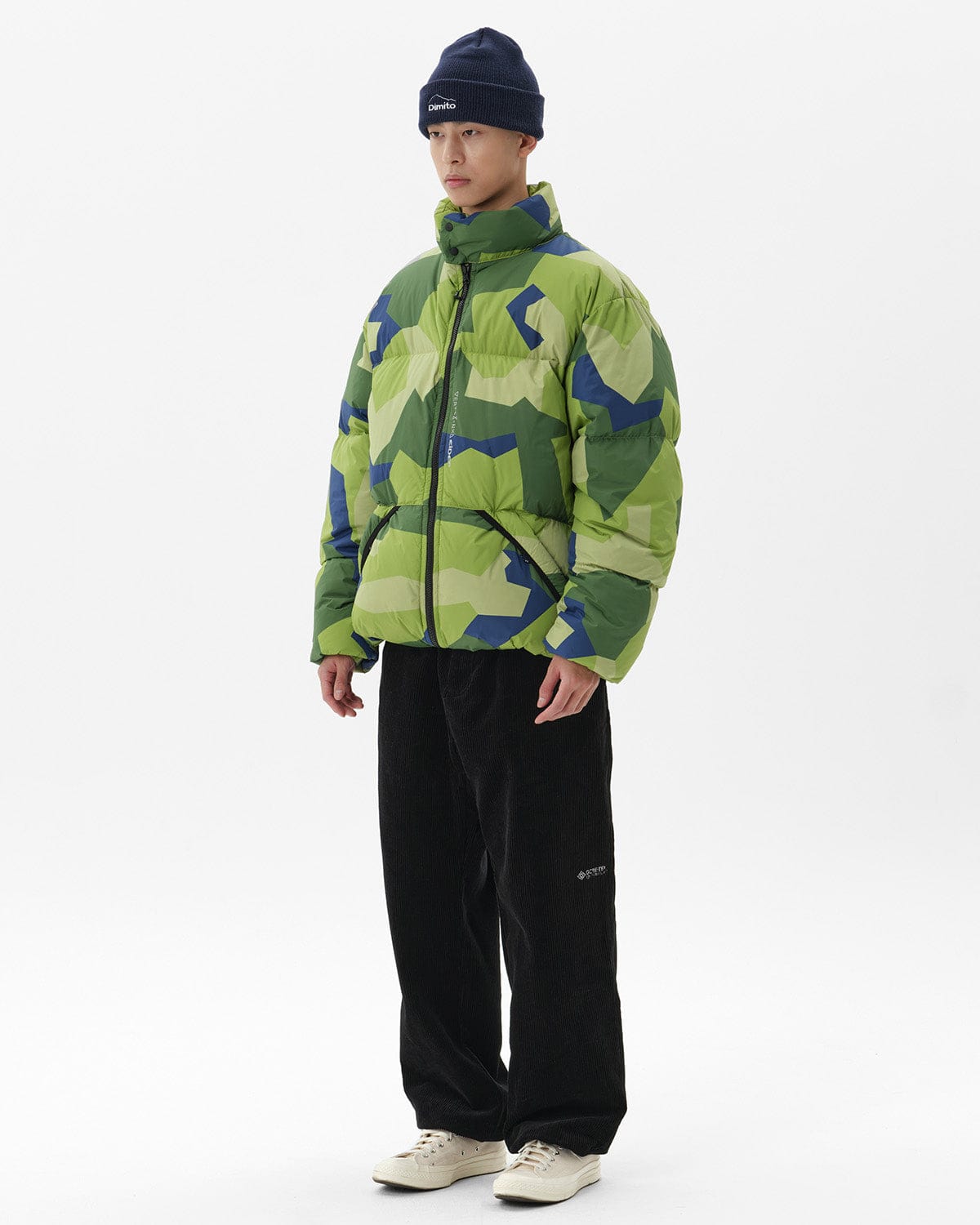 VERT EASY SP DOWN (VTX X EIDER) JACKET UF90 CAMO GREEN