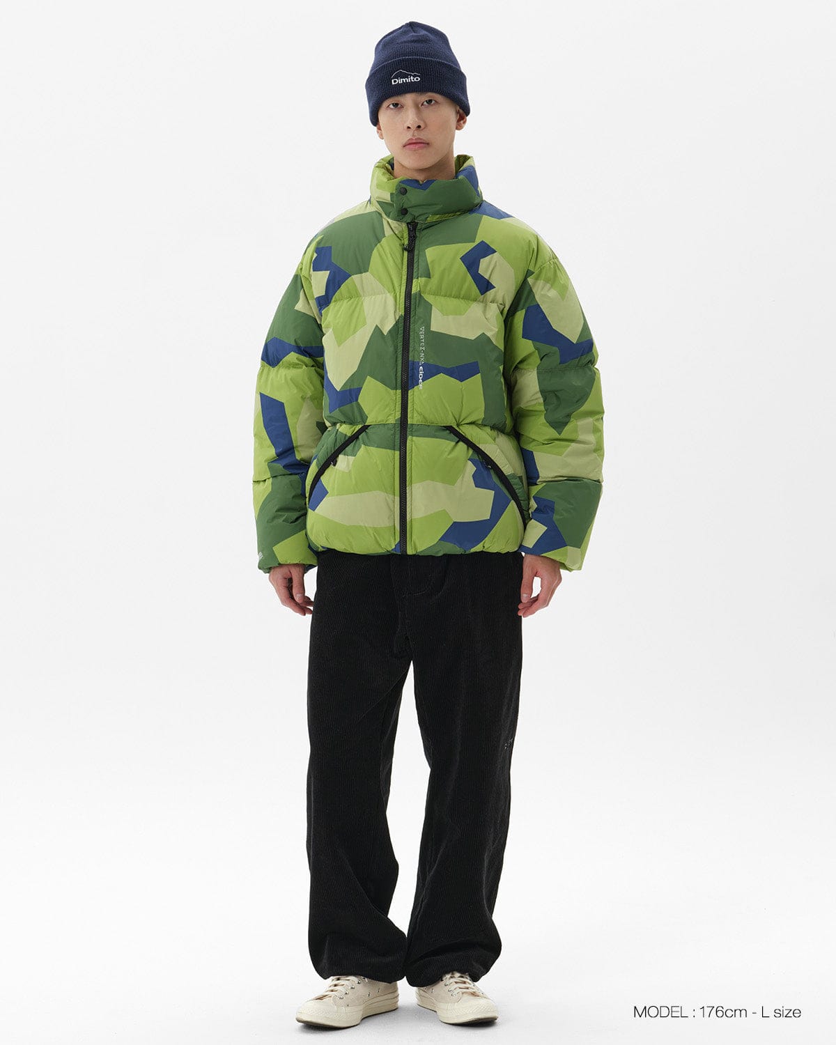 VERT EASY SP DOWN (VTX X EIDER) JACKET UF90 CAMO GREEN