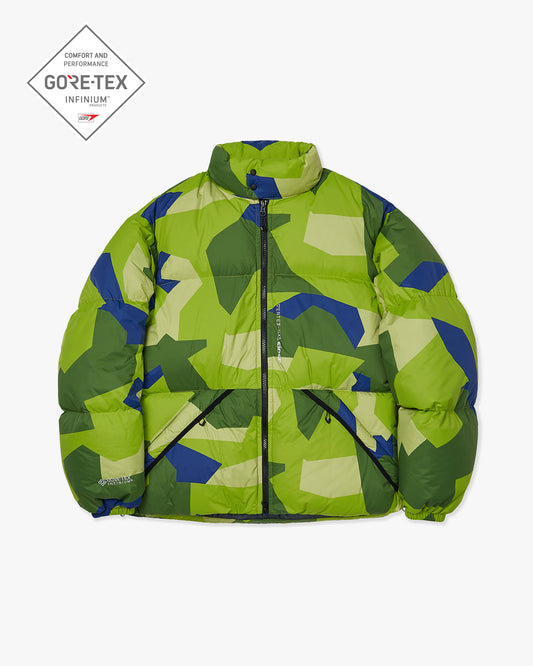 VERT EASY SP DOWN (VTX X EIDER) JACKET UF90 CAMO GREEN