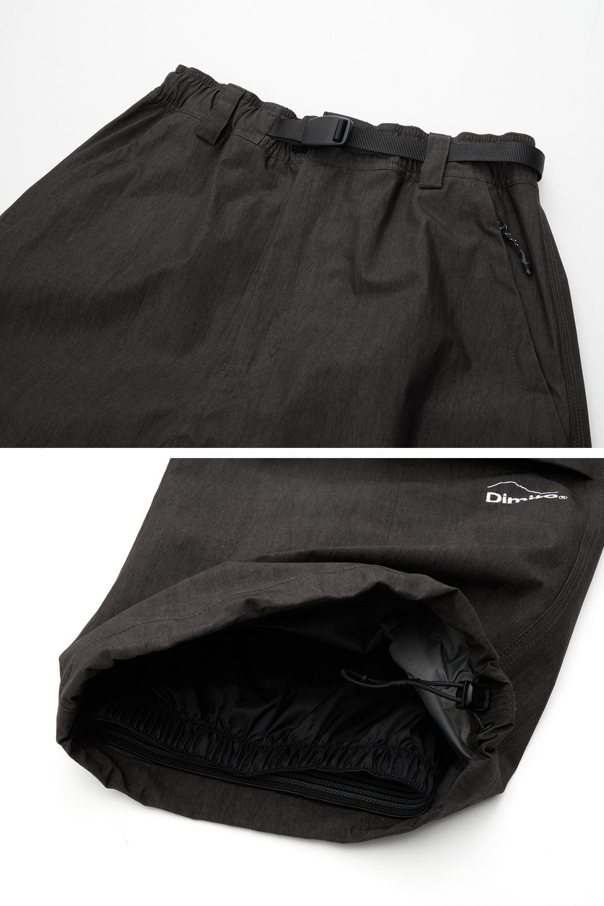 VERT FADE BIG PANTS FADE BLACK (Wide Fit)