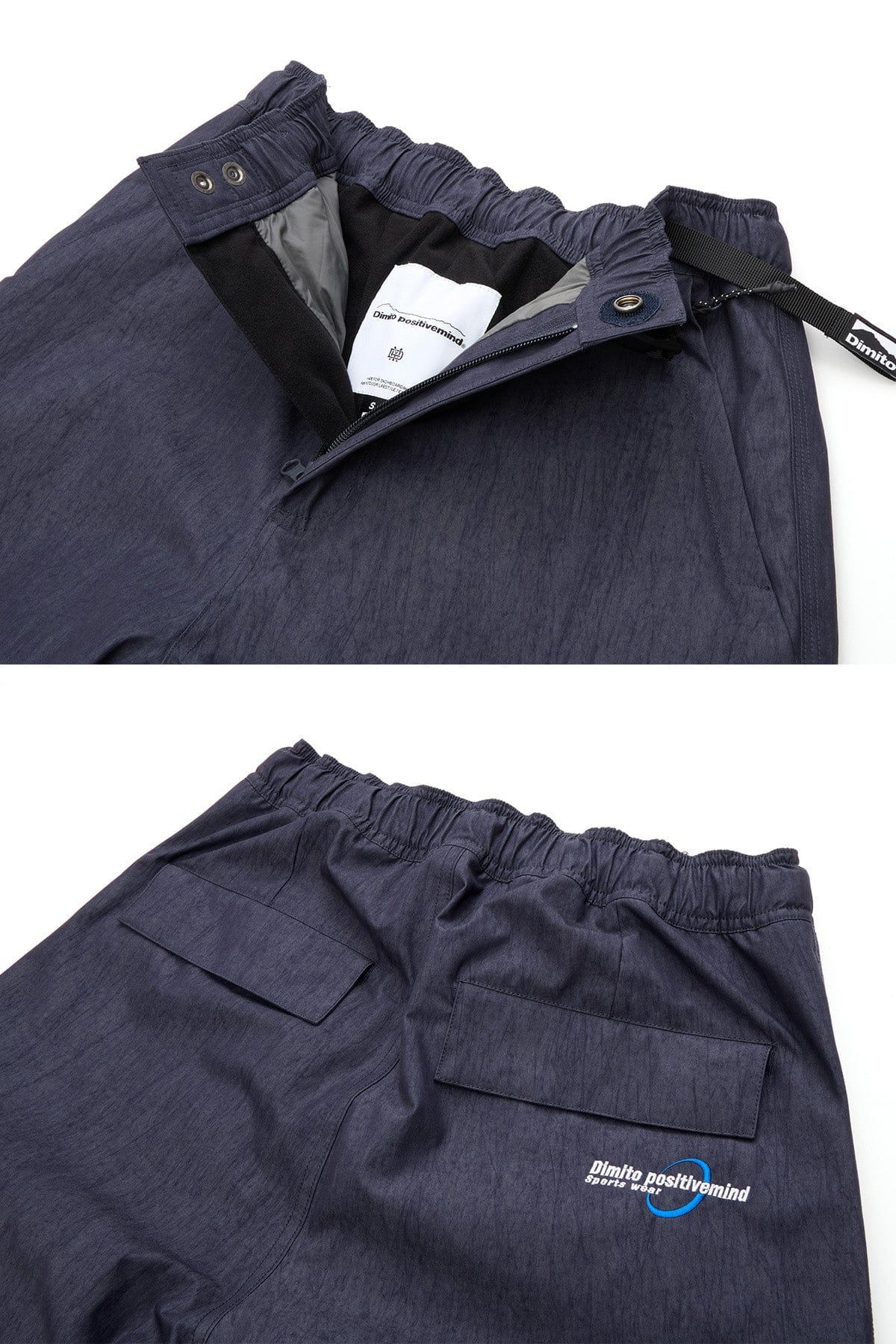 VERT FADE BIG PANTS FADE INDIGO (Wide Fit)