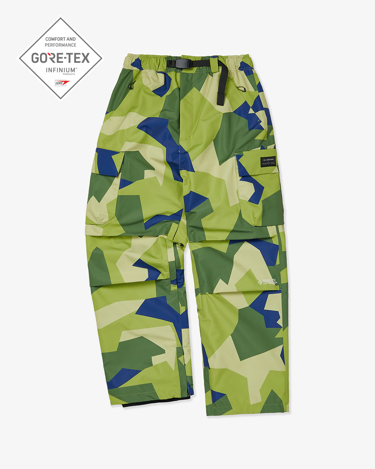 VERT FIELD CARGO (VTX X EIDER) PANTS UF90 CAMO GREEN