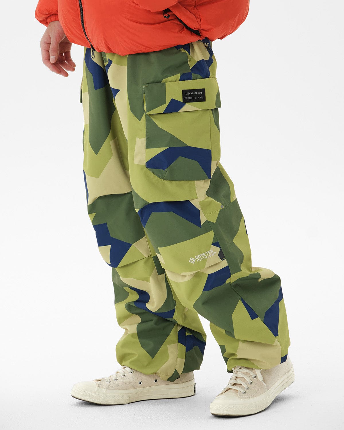 VERT FIELD CARGO (VTX X EIDER) PANTS UF90 CAMO GREEN