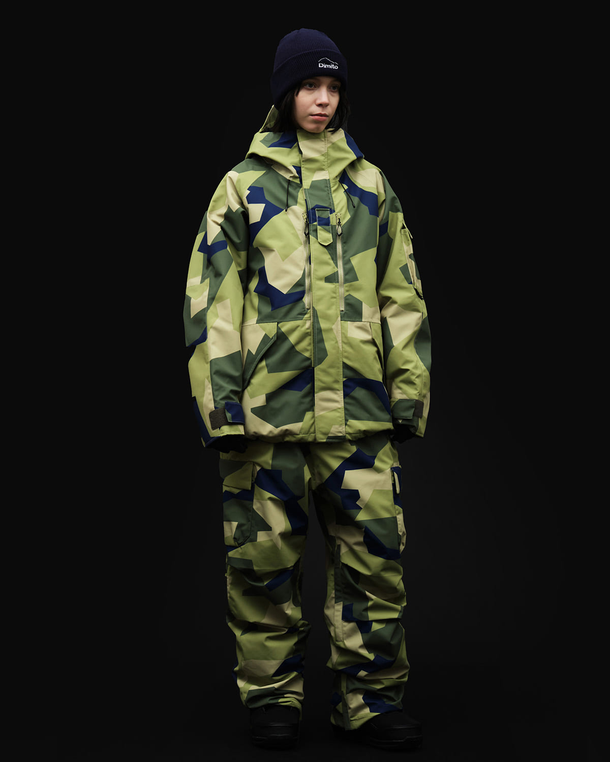 VERT FIELD CARGO (VTX X EIDER) PANTS UF90 CAMO GREEN