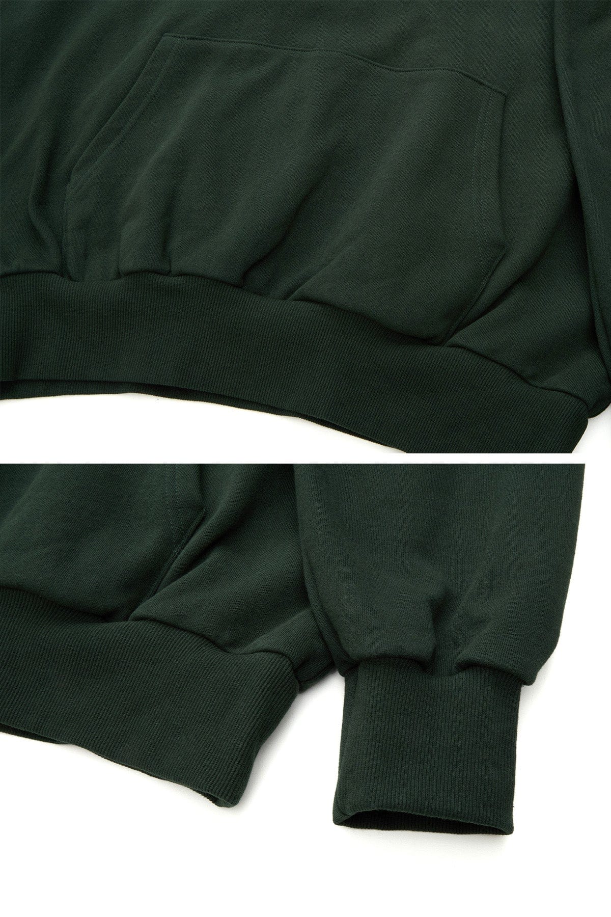 VERT FLOWER HOODIE DEEP GREEN