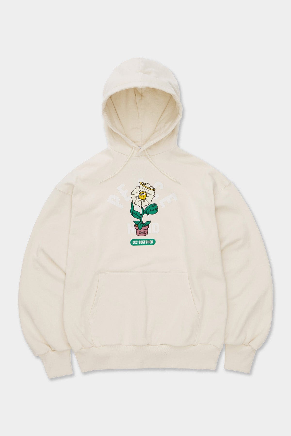 VERT FLOWER HOODIE IVORY