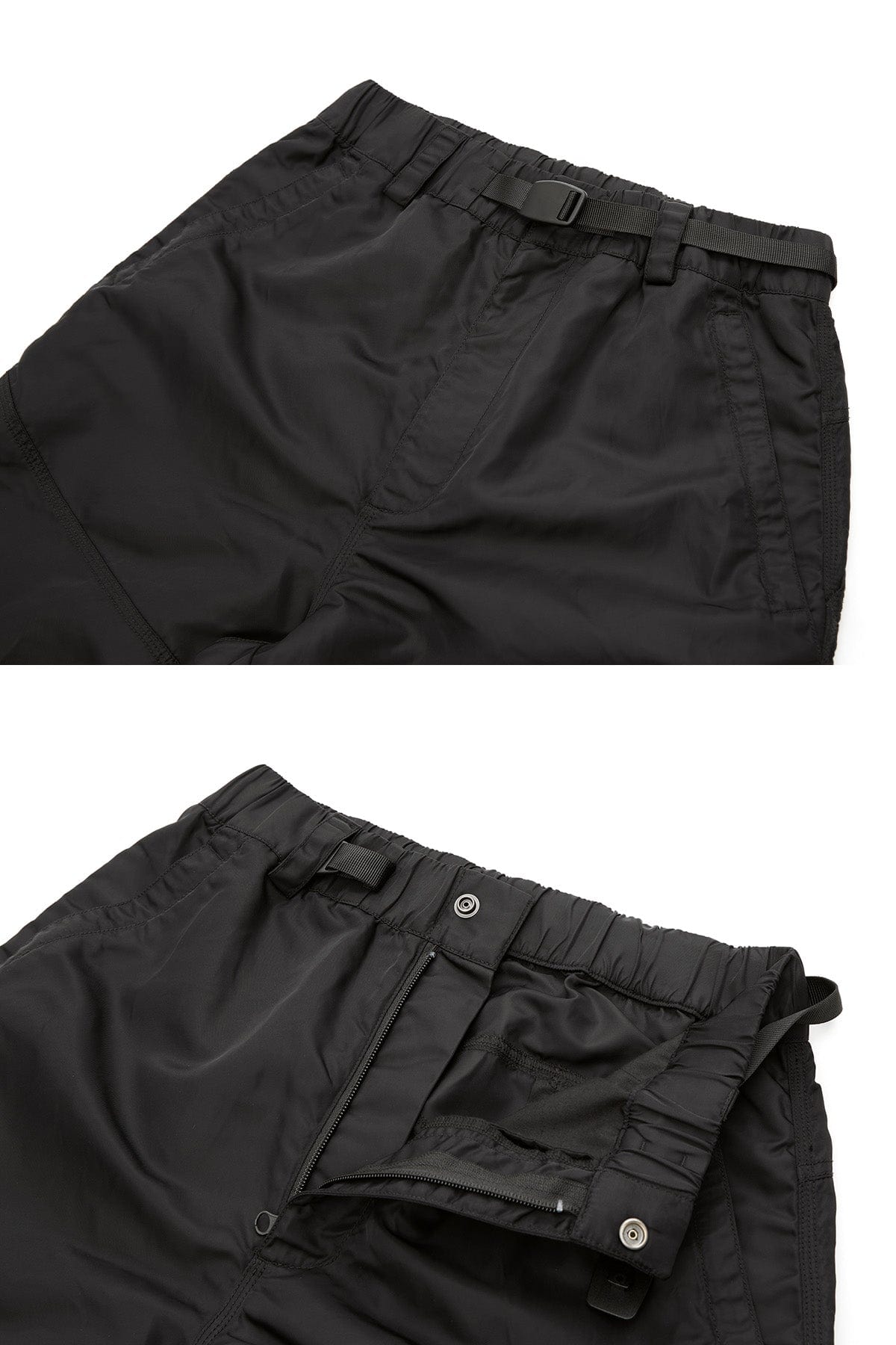 VERT FOUND MULTI POCKET PANTS BLACK