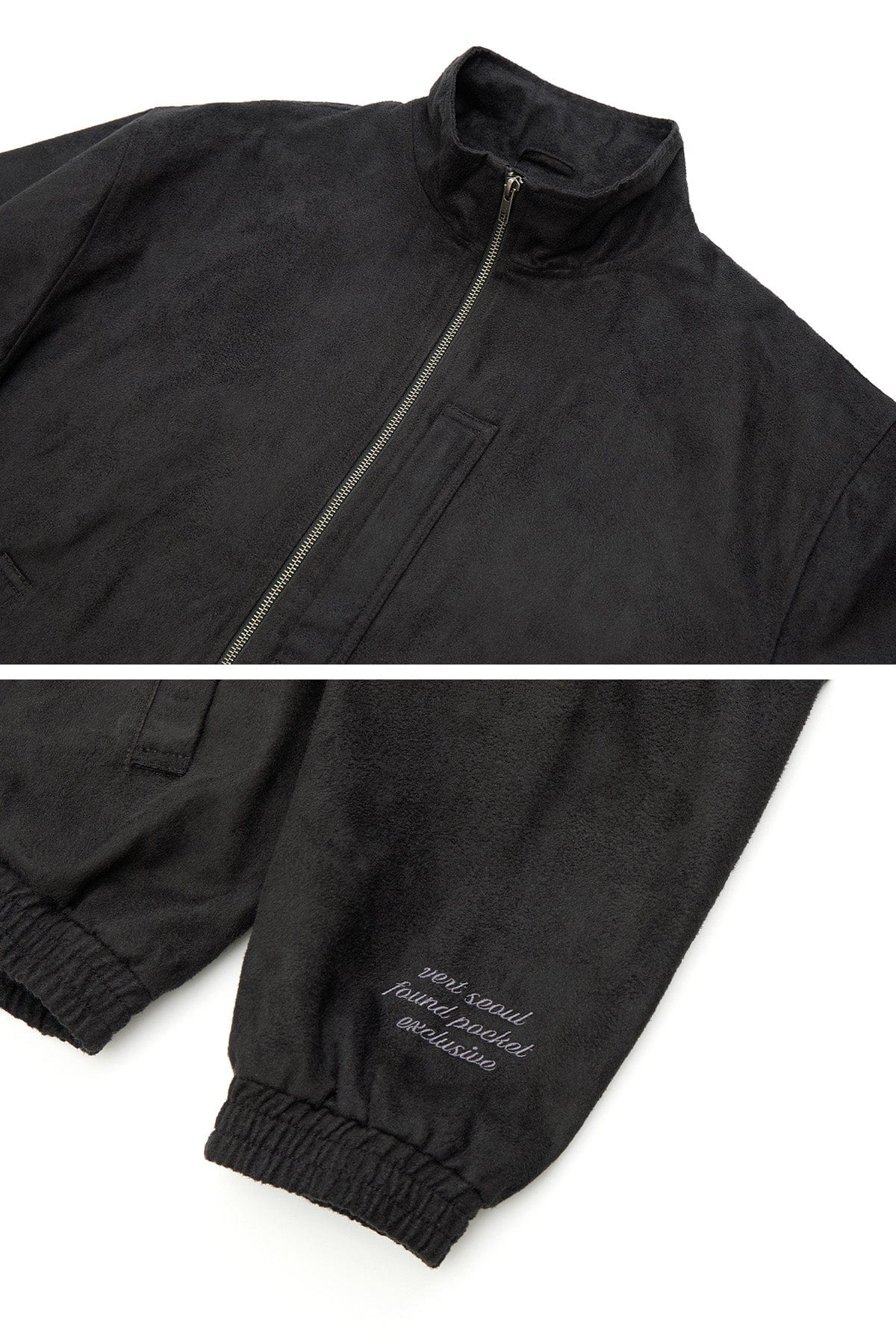 VERT FOUND STONE JACKET BLACK