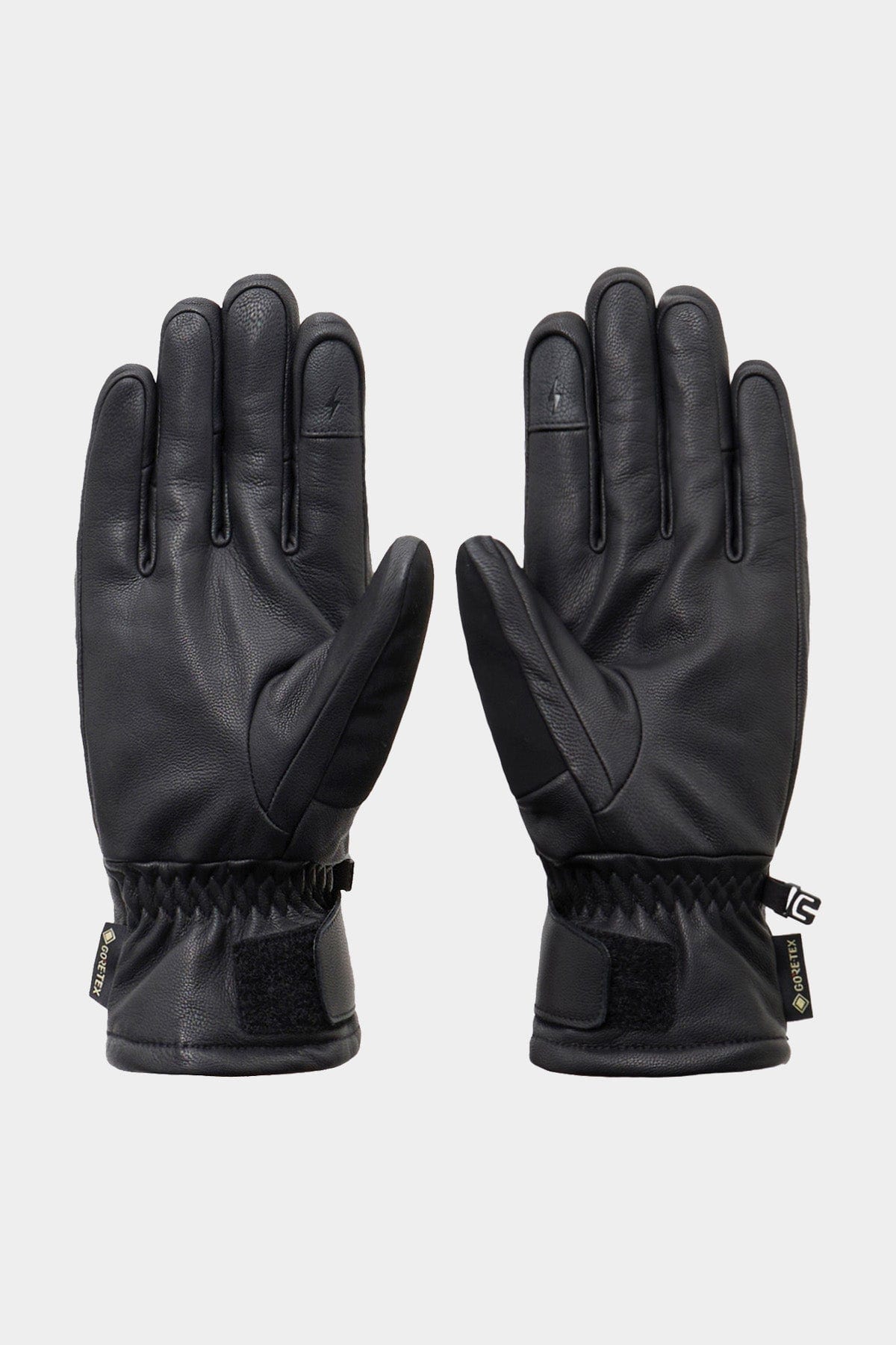 VERT GORE-TEX LEATHER GLOVES BLACK