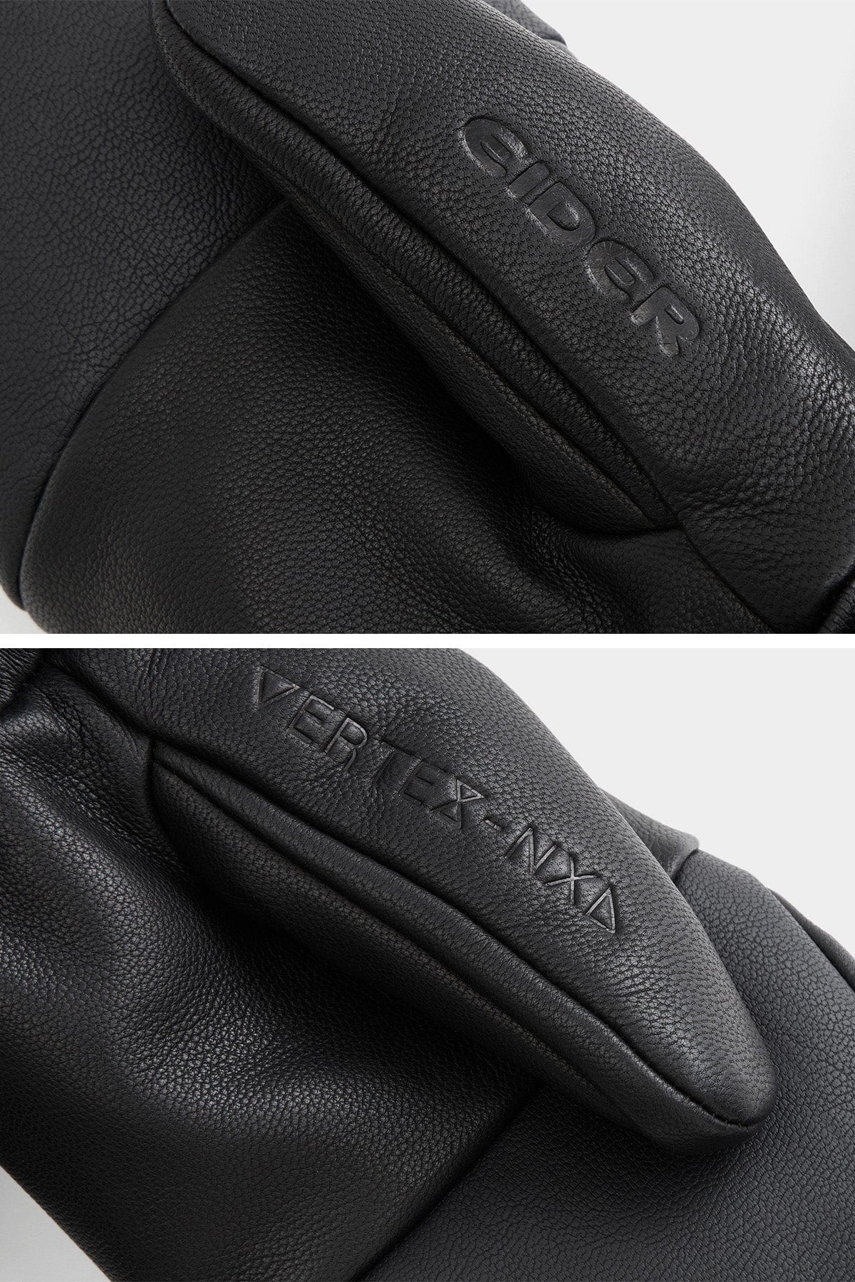 VERT GORE-TEX LEATHER MITTEN BLACK