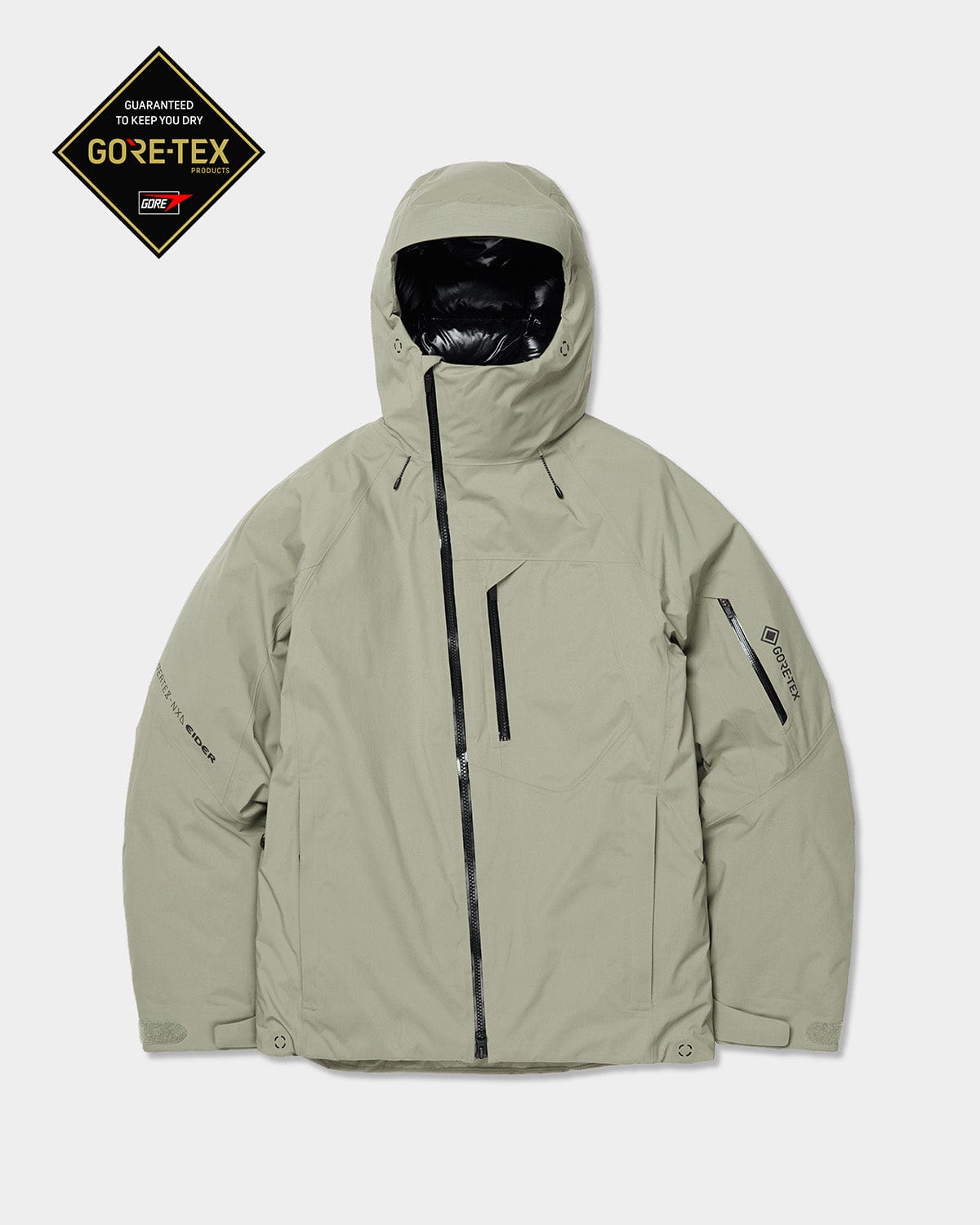 VERT GORE-TEX (VTX X EIDER) 2L DOWN JACKET OLIVE GREY