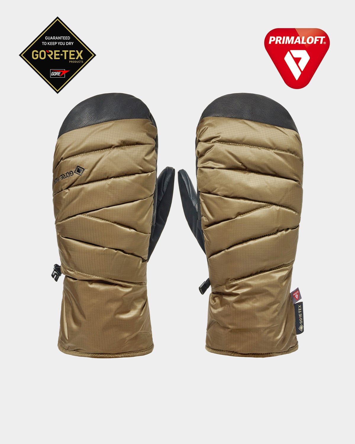 VERT GORE-TEX (VTX X EIDER) DOWN MITTEN GOLD BROWN