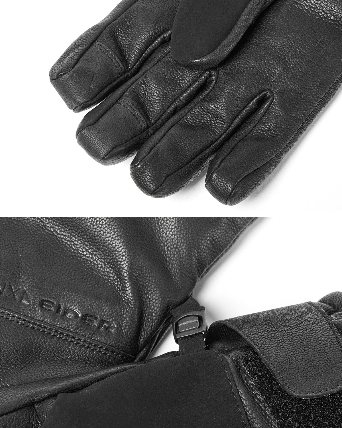 VERT GORE-TEX (VTX X EIDER) LEATHER GLOVES BLACK