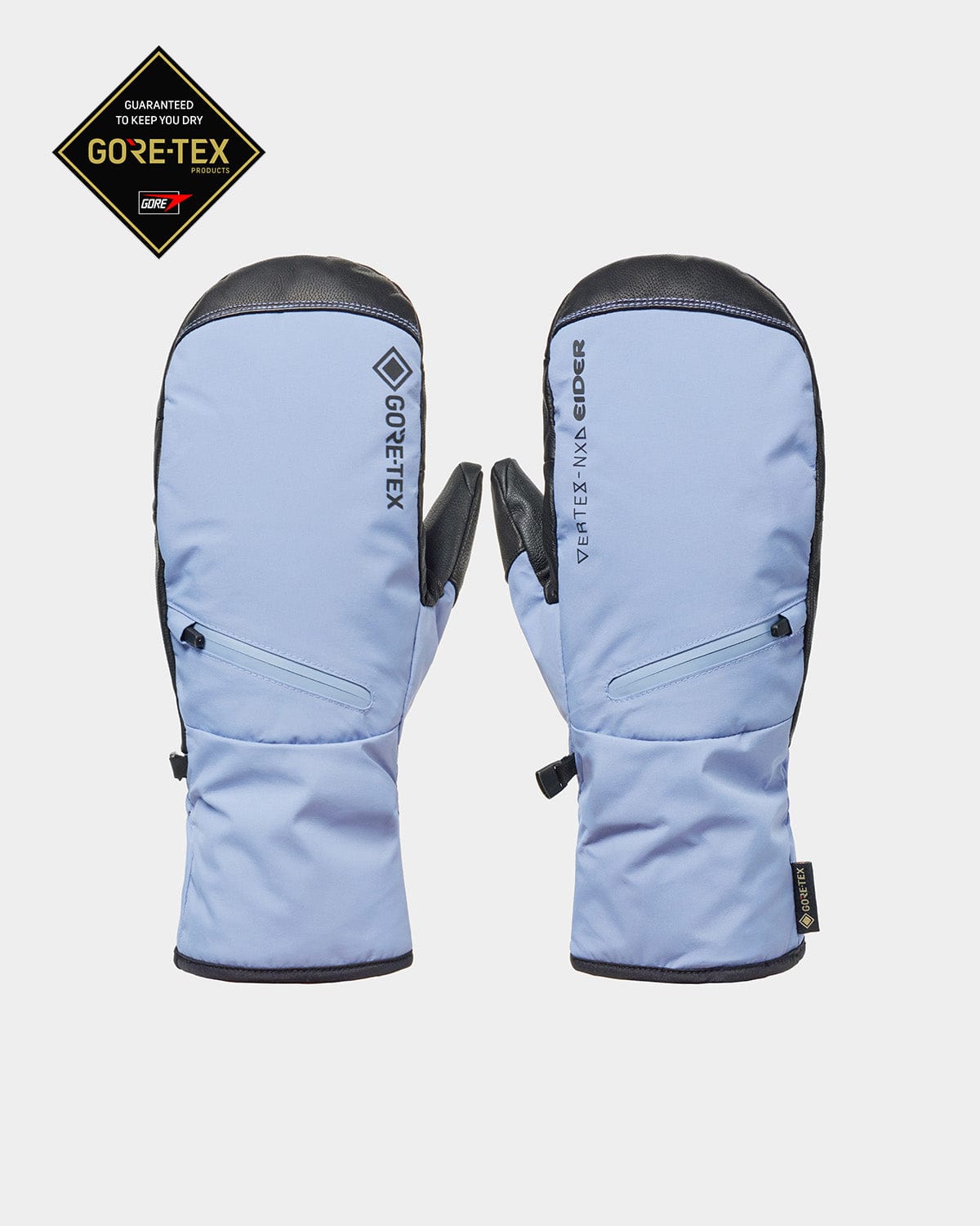 VERT GORE-TEX (VTX X EIDER) ZIP VENT MITTEN BLUE ICE