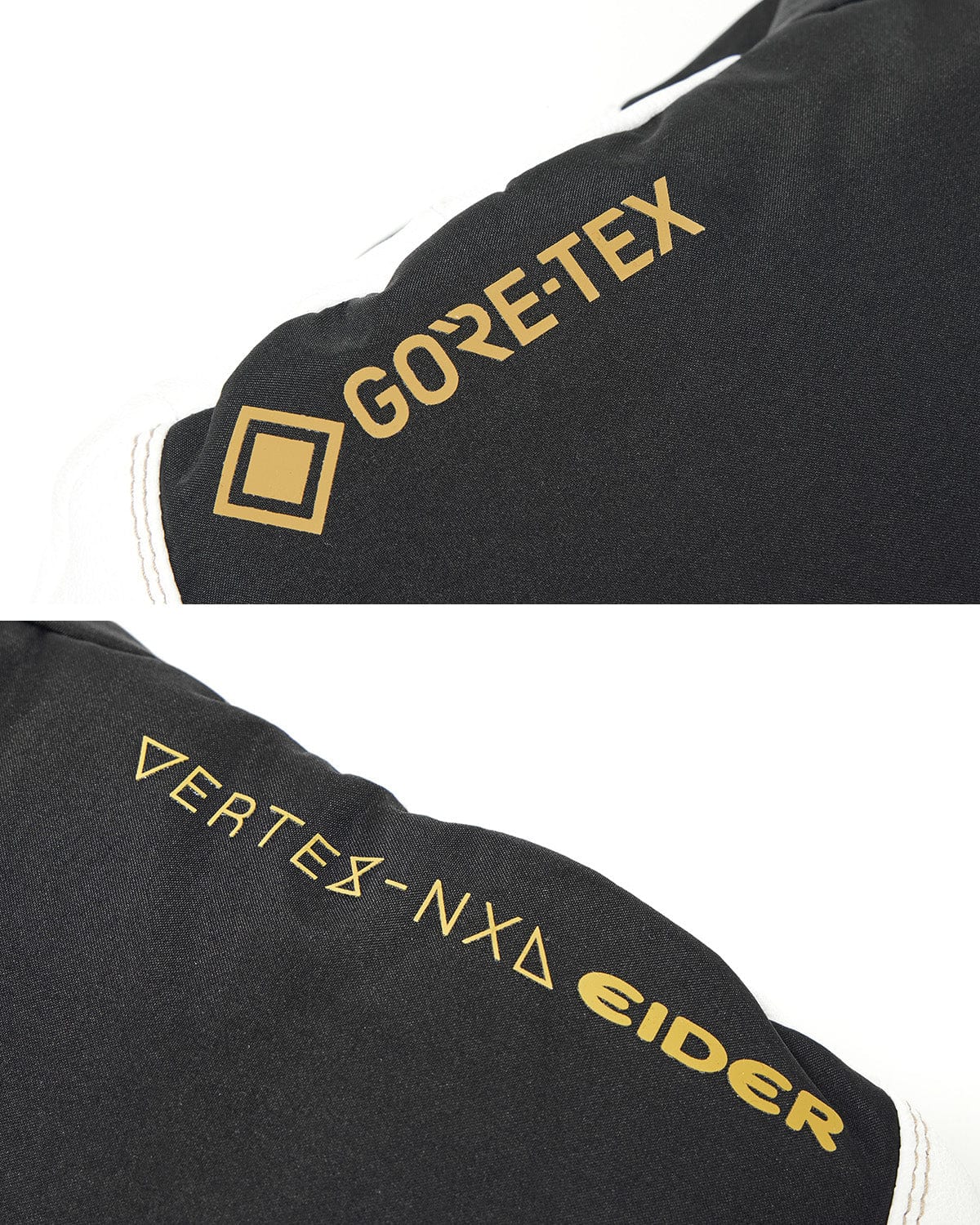 VERT GORE-TEX (VTX X EIDER) ZIP VENT MITTEN WHITE