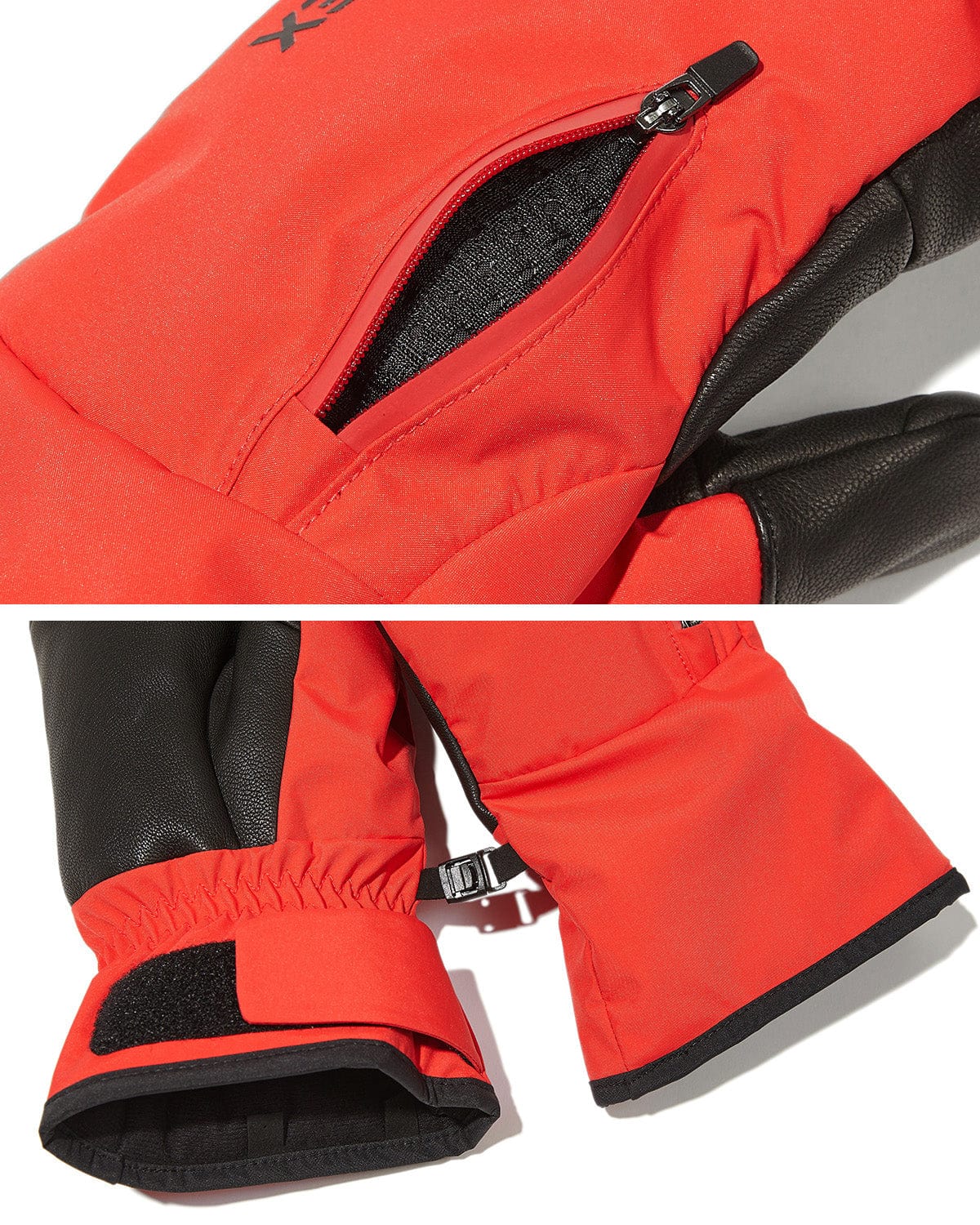 VERT GORE-TEX ZIP POCKET (VTX X EIDER) MITTEN RED