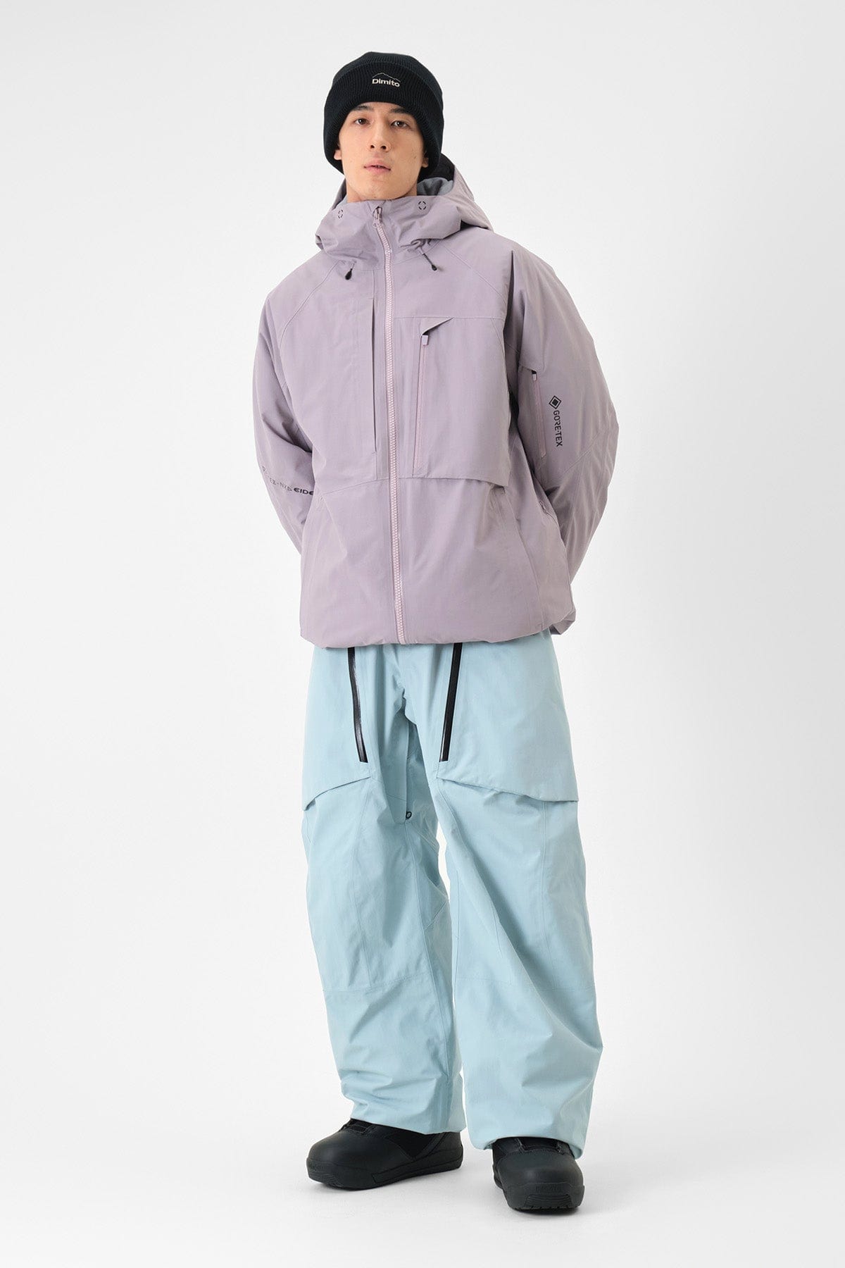 VERT GTX 2L DOWN JACKET LILAC GREY