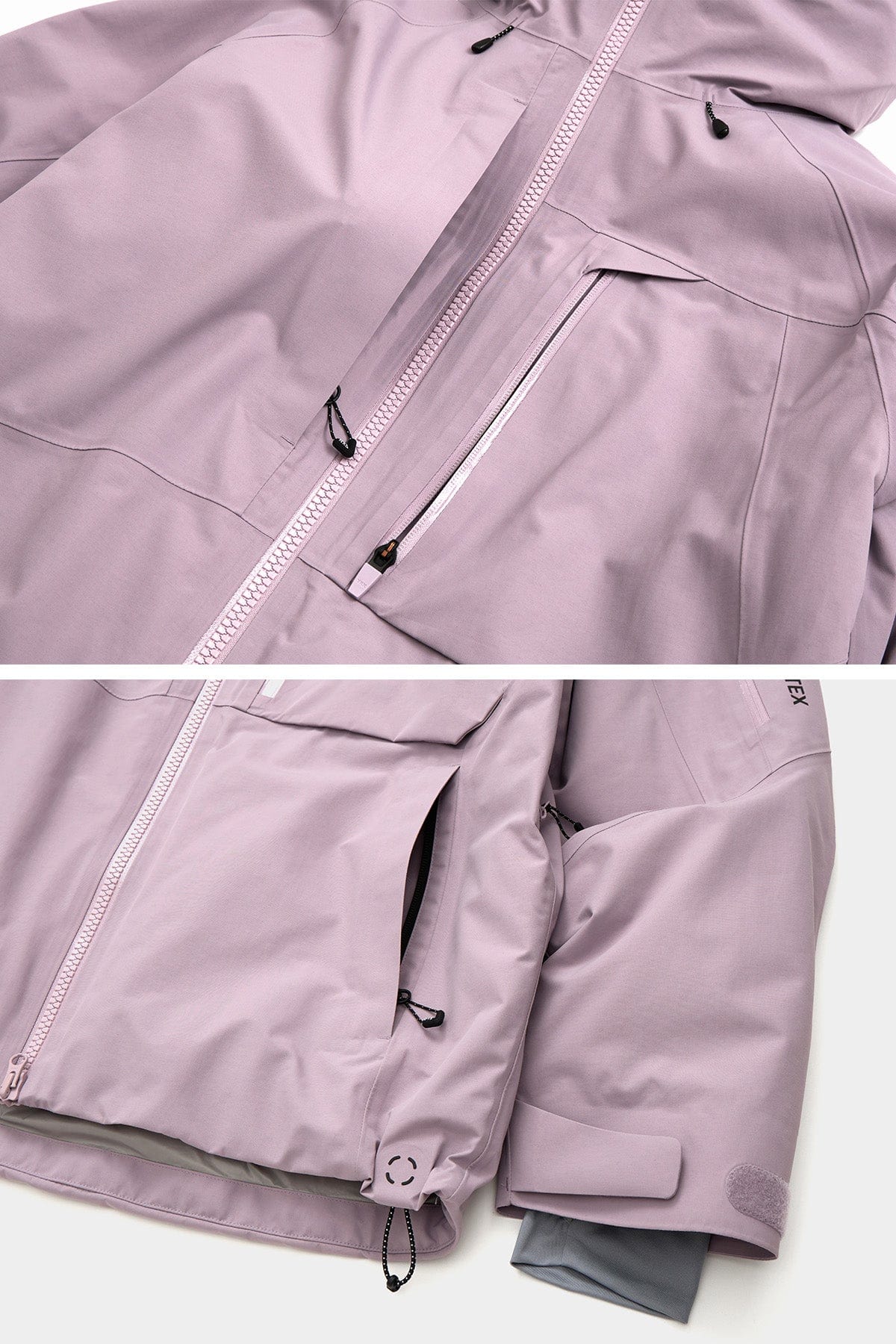 VERT GTX 2L DOWN JACKET LILAC GREY