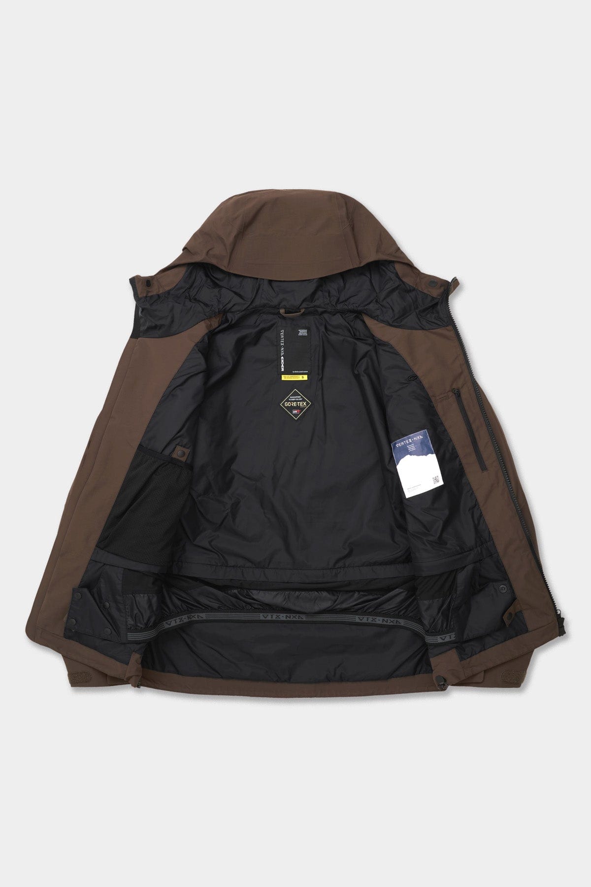 VERT GTX 2L JACKET DARK BROWN