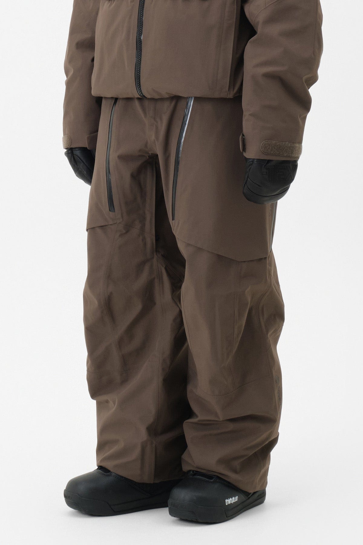 VERT GTX 2L PANTS DARK BROWN (Relaxed fit)