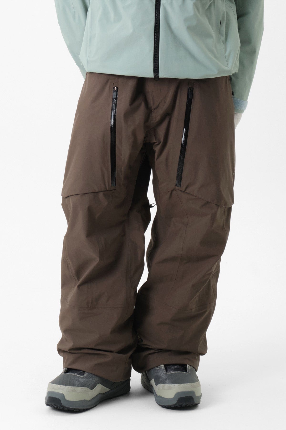 VERT GTX 2L PANTS DARK BROWN (Relaxed fit)