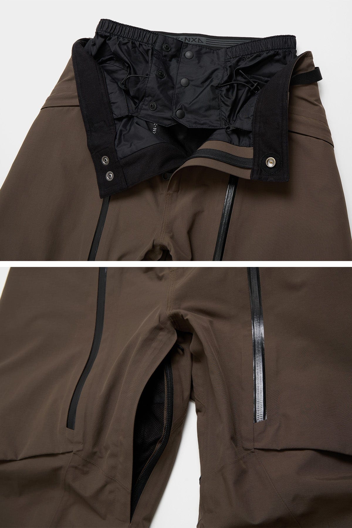 VERT GTX 2L PANTS DARK BROWN (Relaxed fit)