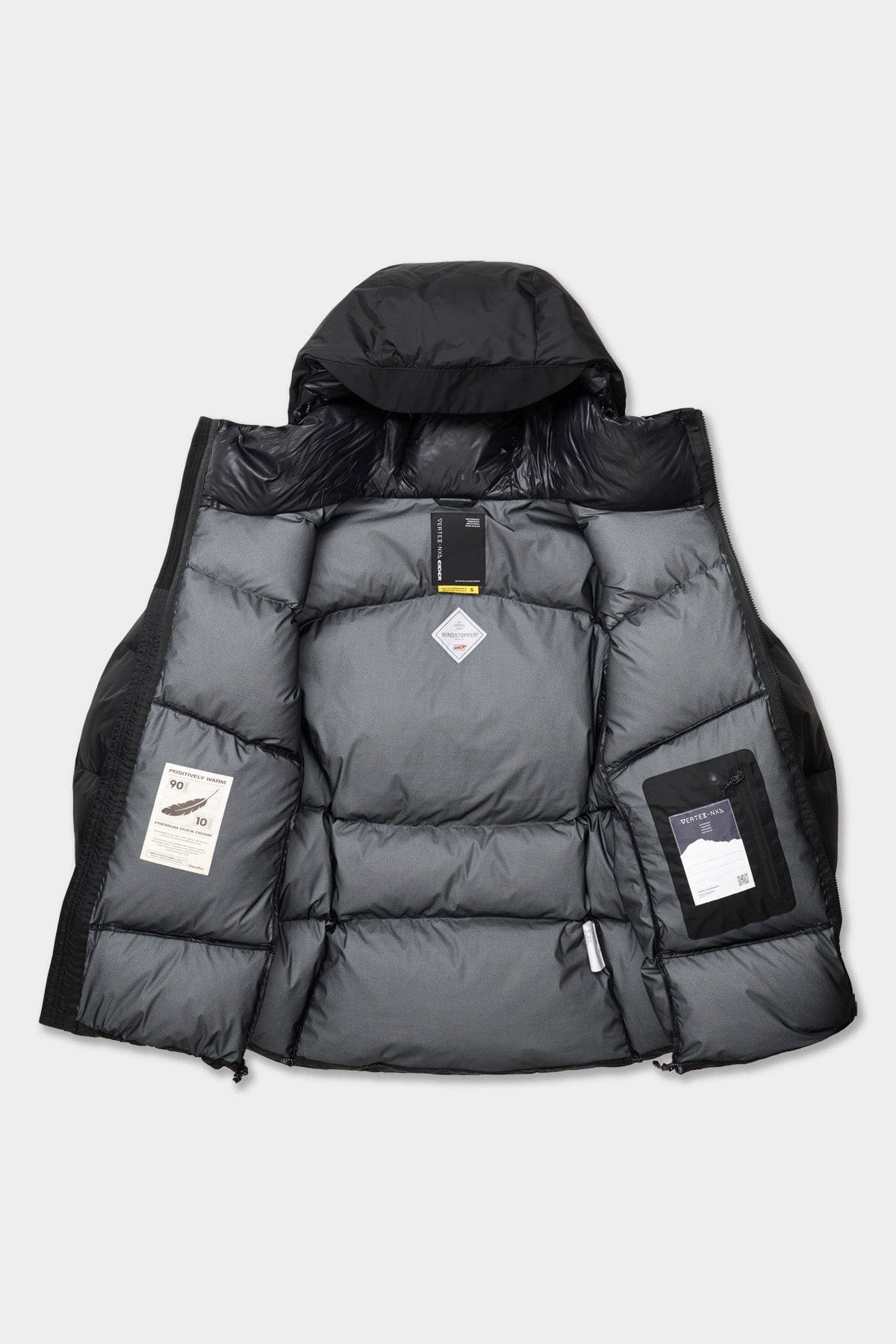 VERT GTX AIRFLY DOWN JACKET BLACK