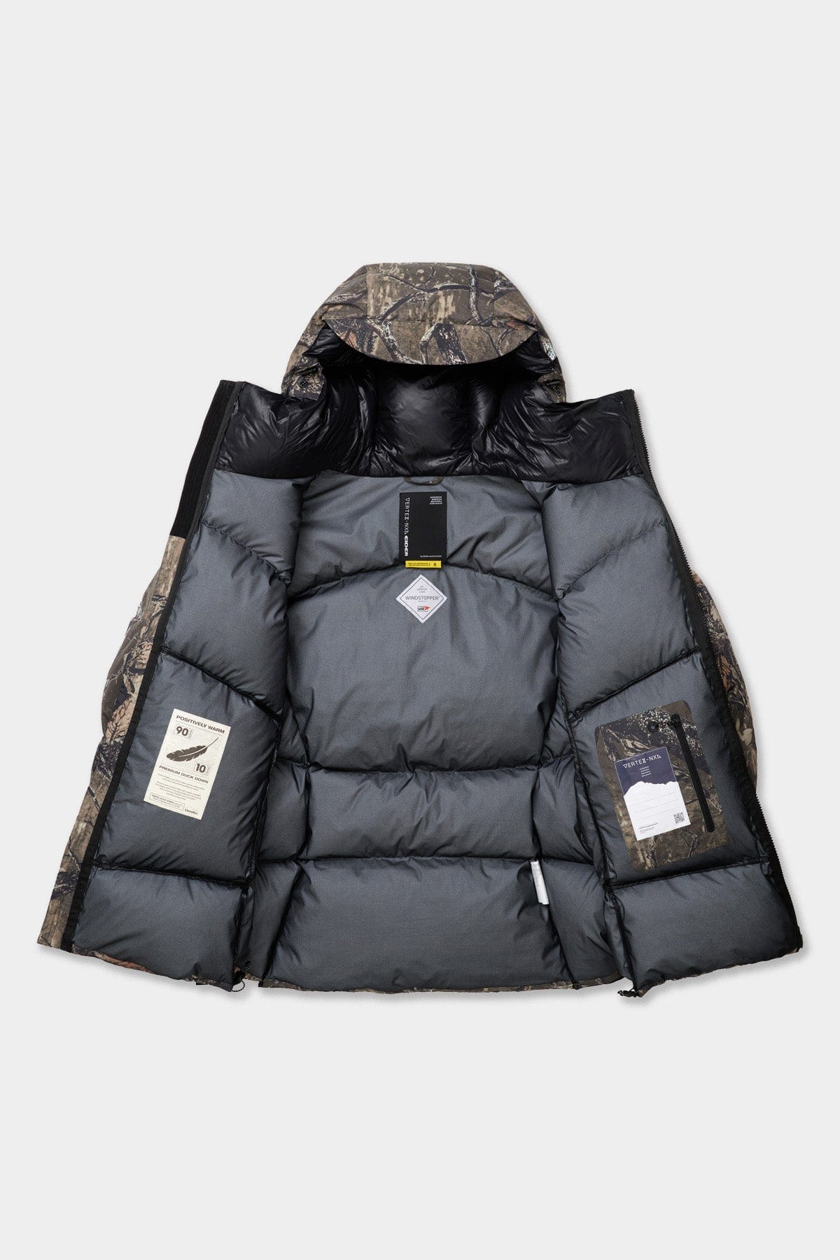 VERT GTX AIRFLY DOWN JACKET BROWN TREE