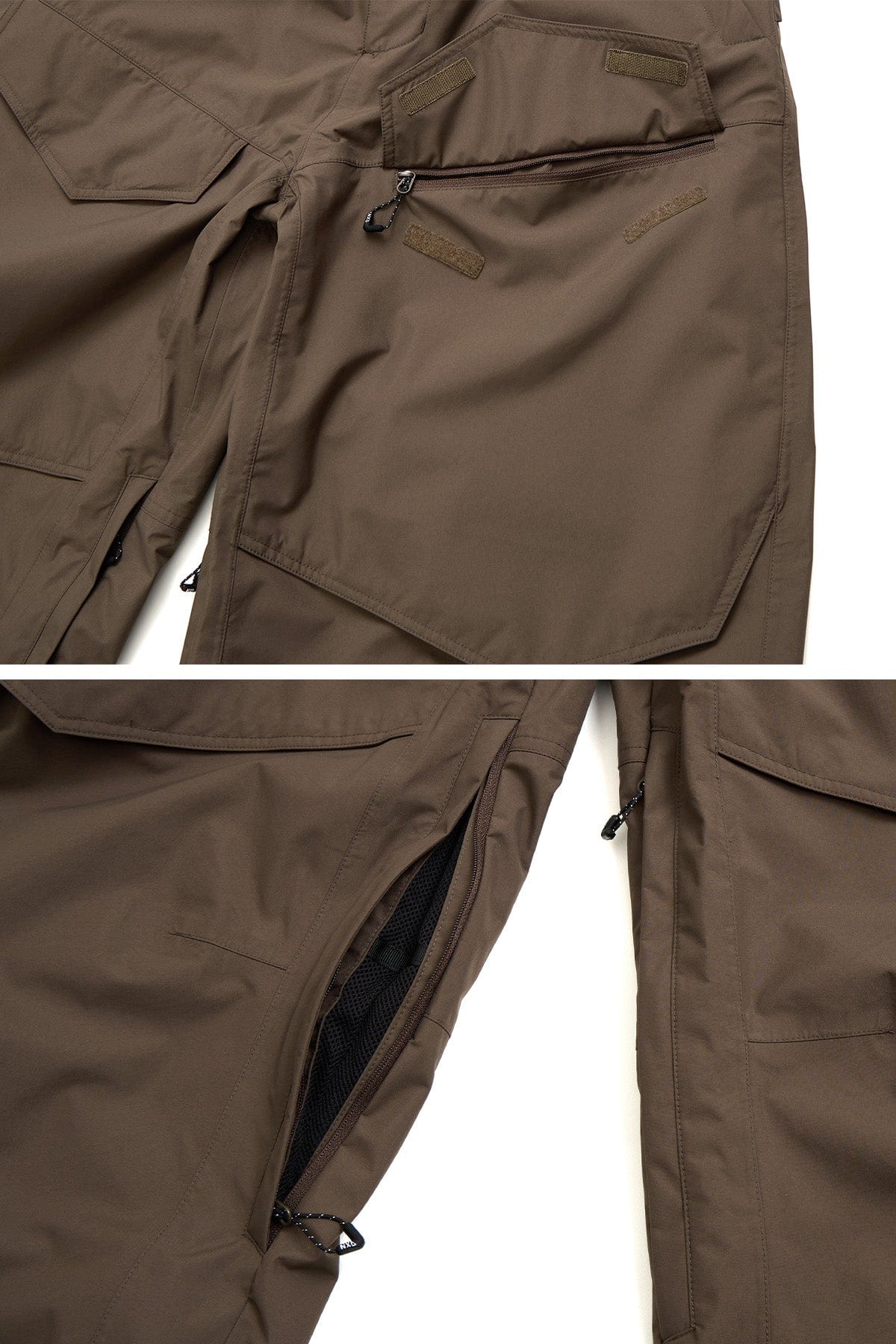 VERT GTX BANDED PANTS DARK BROWN (Wide fit)