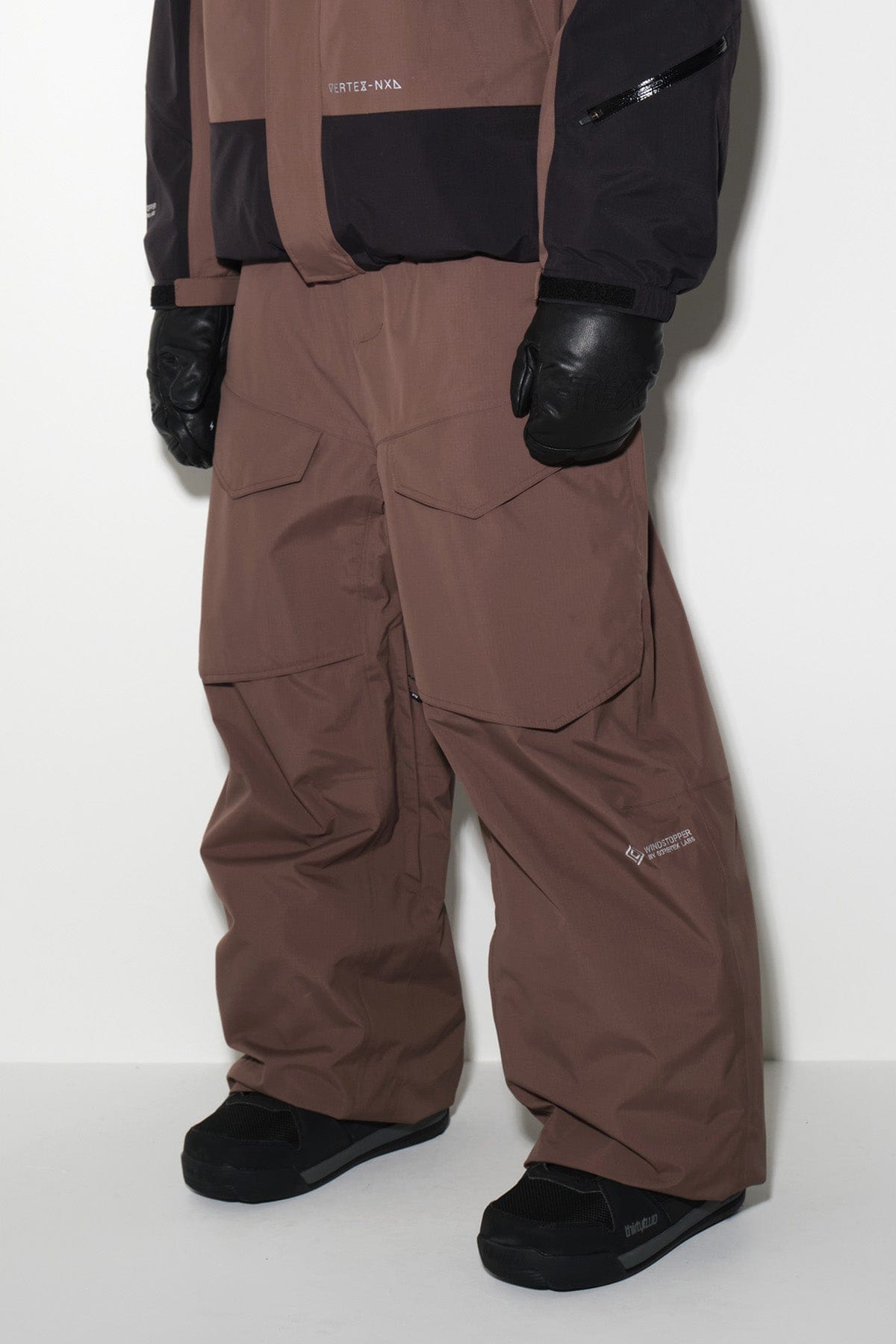 VERT GTX BANDED PANTS DARK BROWN (Wide fit)