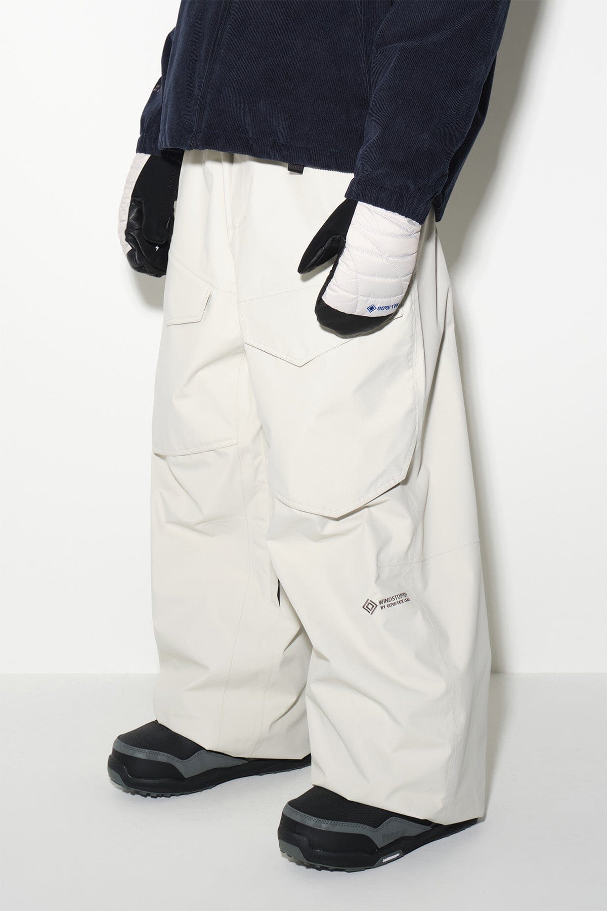 VERT GTX BANDED PANTS IVORY (Wide fit)