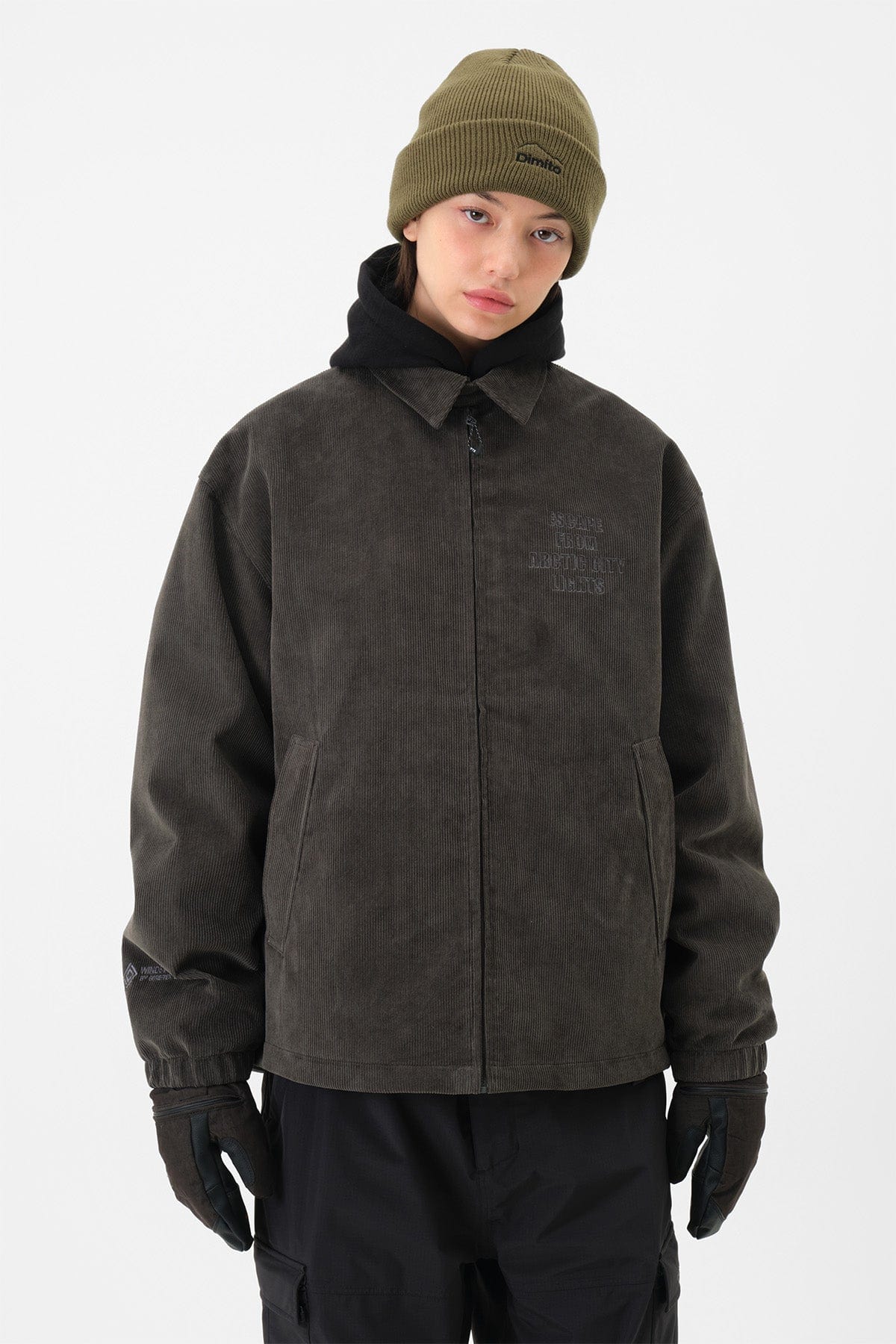 VERT GTX CORDUROY JACKET SHADOW GREY