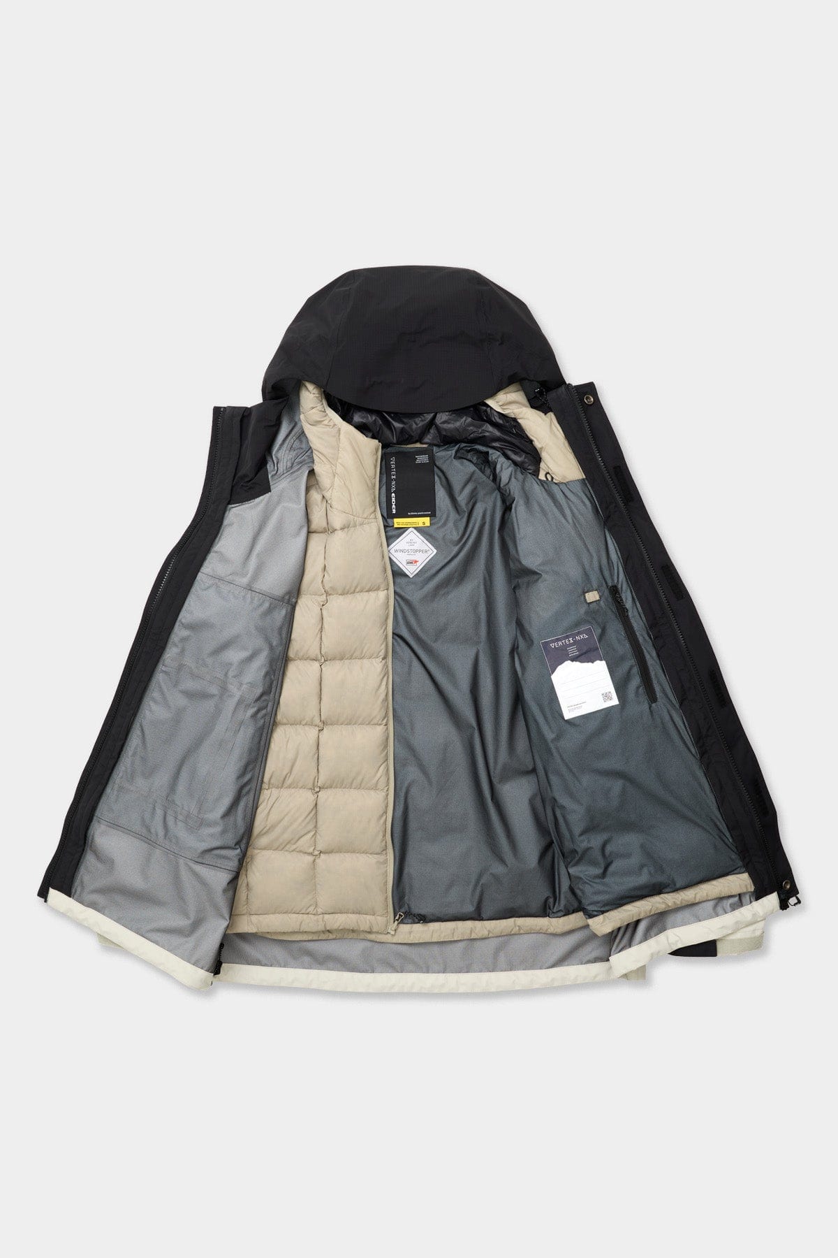 VERT GTX MOUNTAIN 3WAY PARKA BLACK