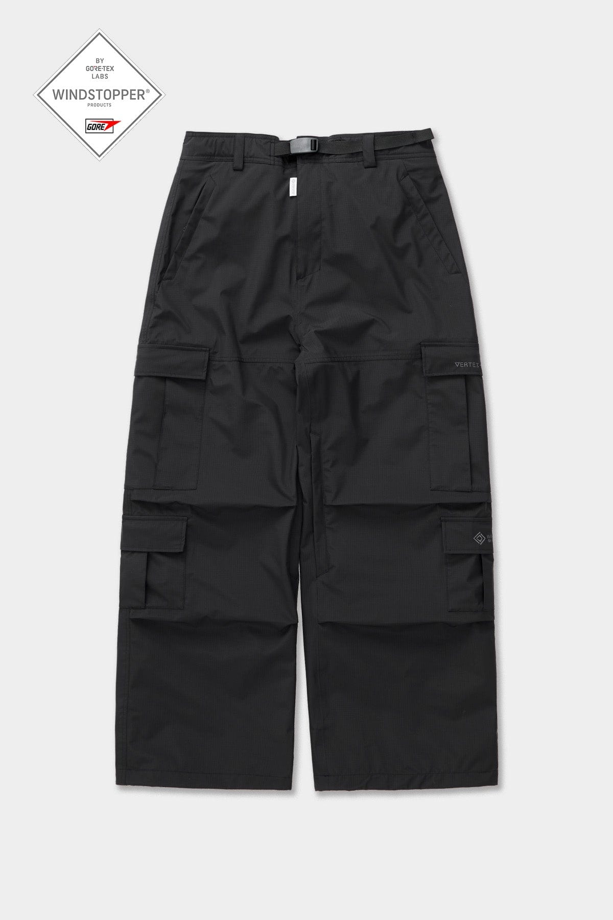 VERT GTX MULTI CARGO PANTS BLACK (Semi wide fit)