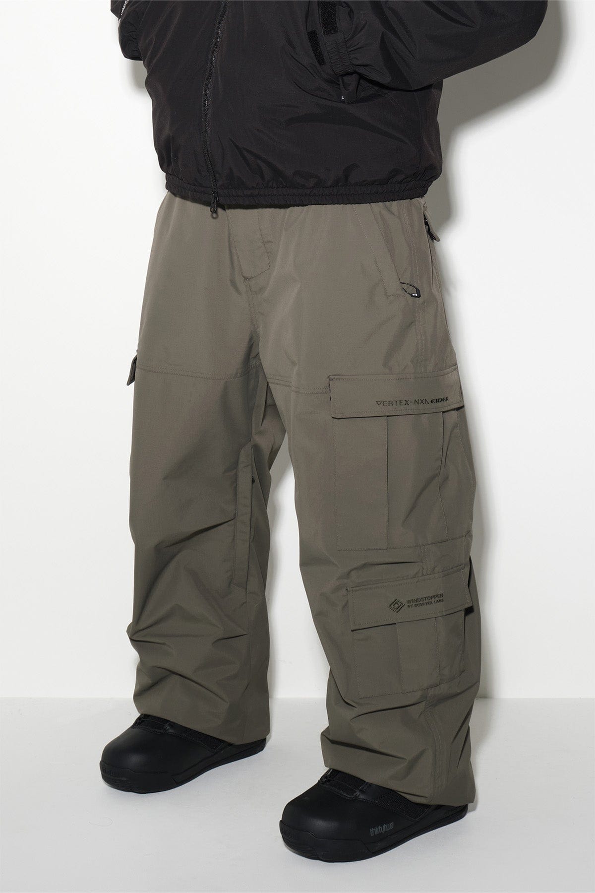 VERT GTX MULTI CARGO PANTS DARK OLIVE (Semi wide fit)