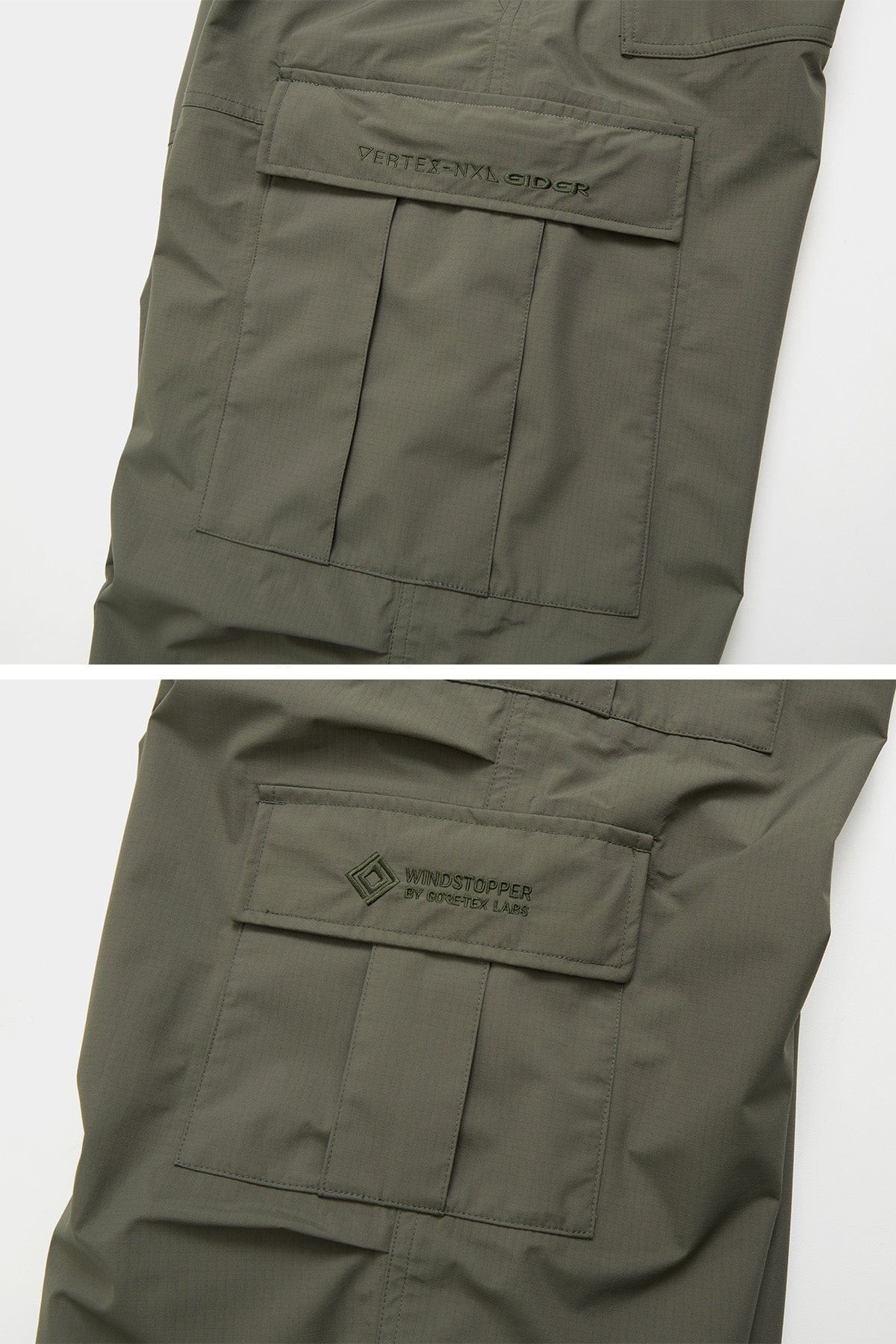 VERT GTX MULTI CARGO PANTS DARK OLIVE (Semi wide fit)