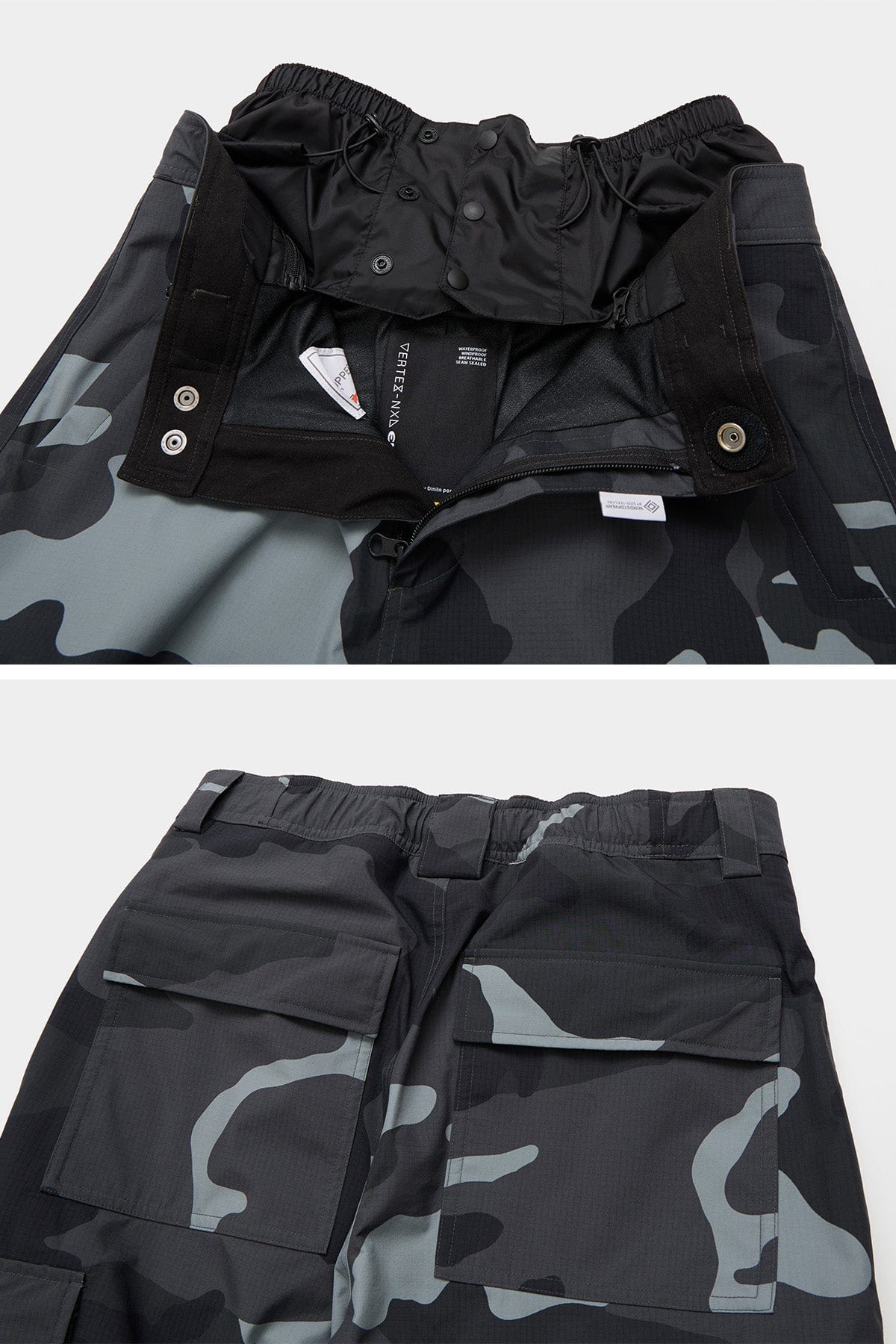 VERT GTX MULTI CARGO PANTS NIGHT CAMO (Semi wide fit)