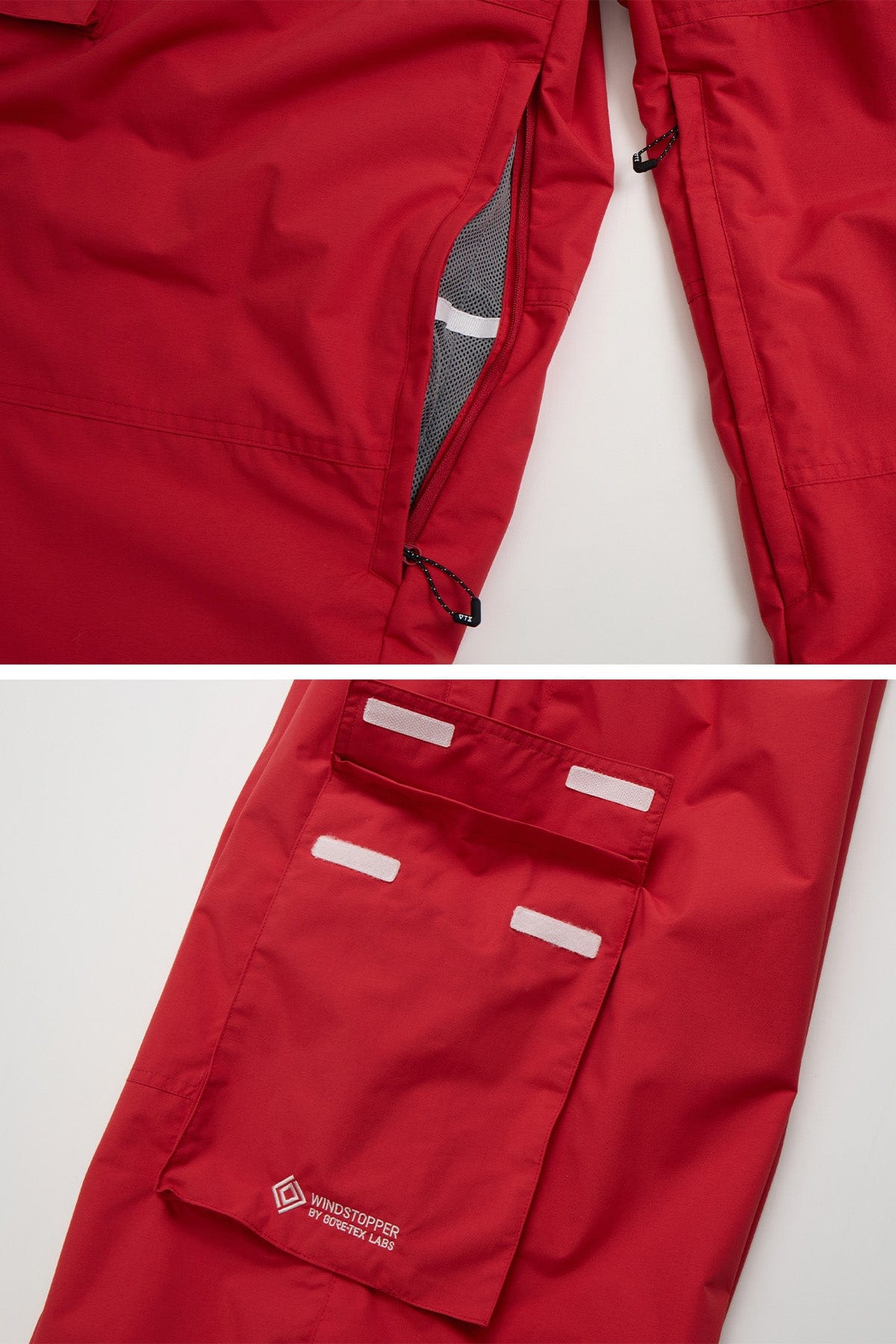 VERT GTX PUFF PANTS RED (Wide fit)