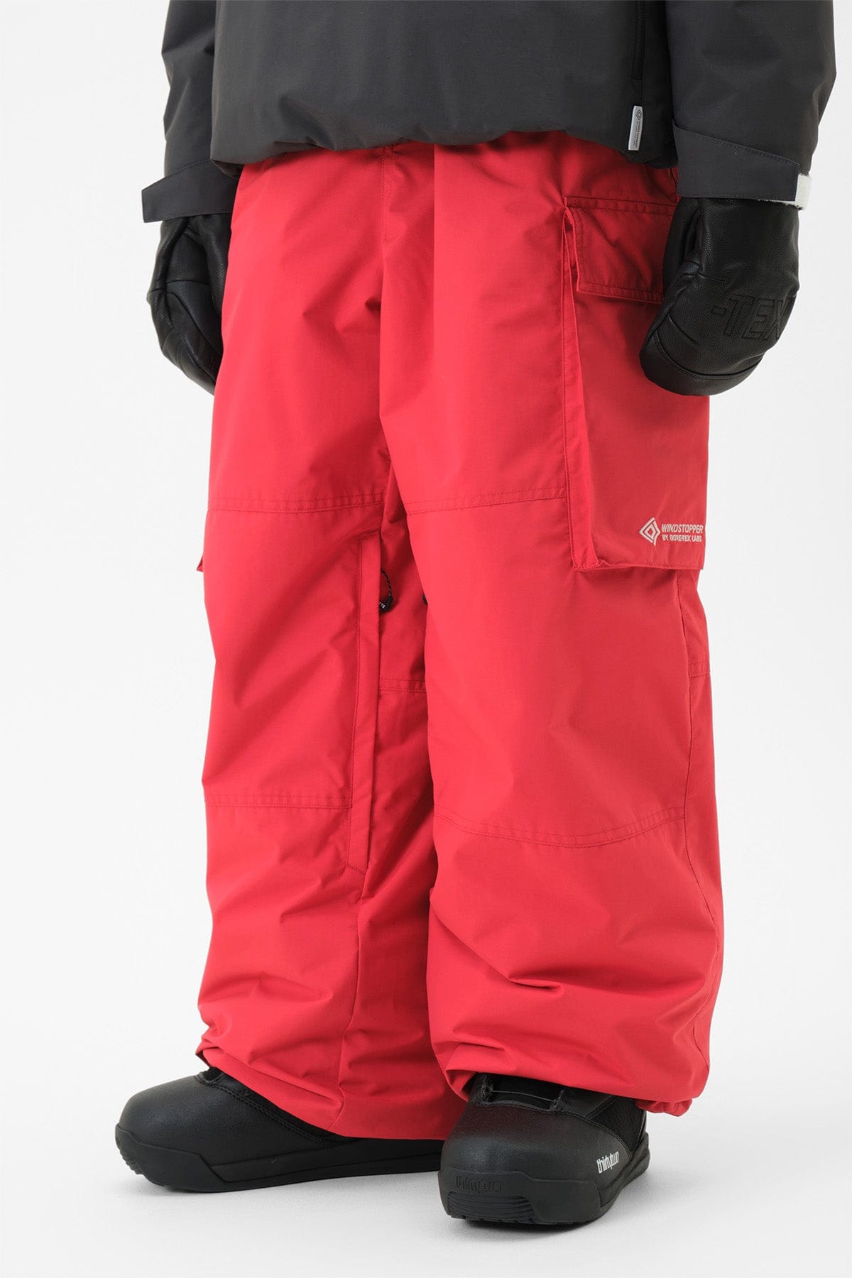 VERT GTX PUFF PANTS RED (Wide fit)