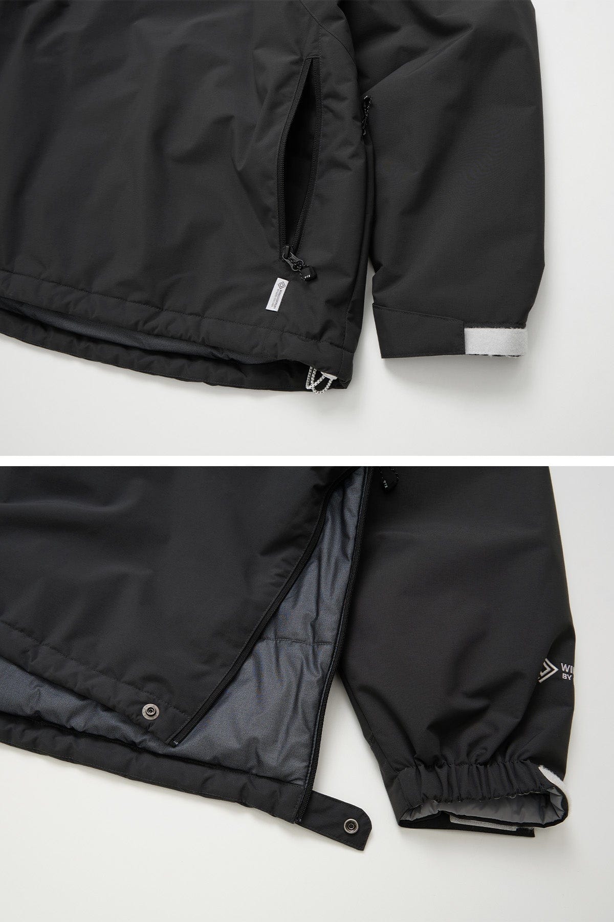 VERT GTX PUFF PULLOVER JACKET INK BLACK