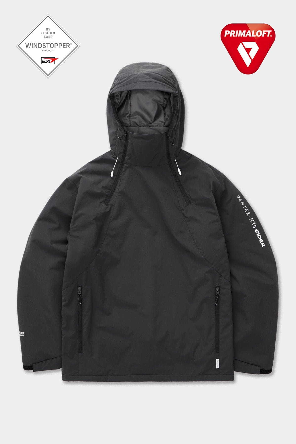 VERT GTX PUFF PULLOVER JACKET INK BLACK