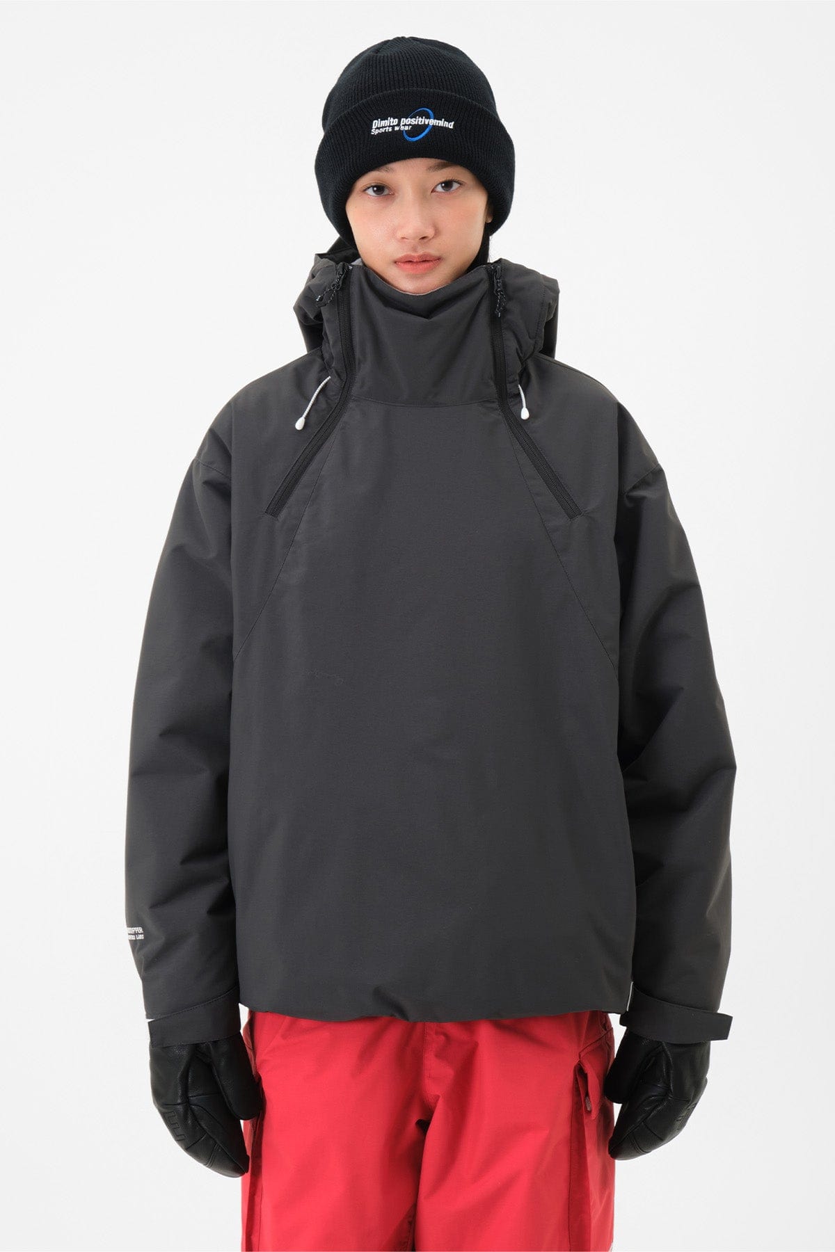 VERT GTX PUFF PULLOVER JACKET INK BLACK