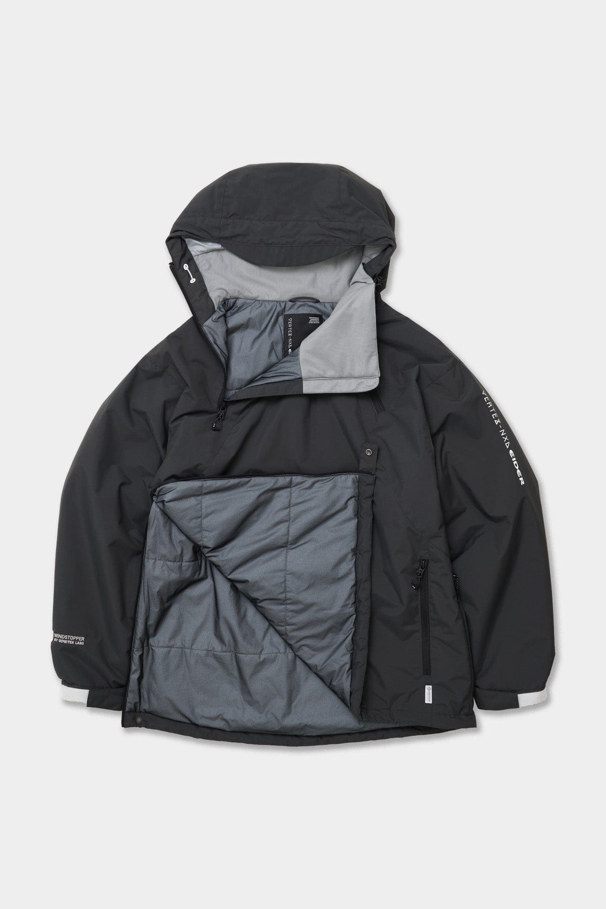 VERT GTX PUFF PULLOVER JACKET INK BLACK