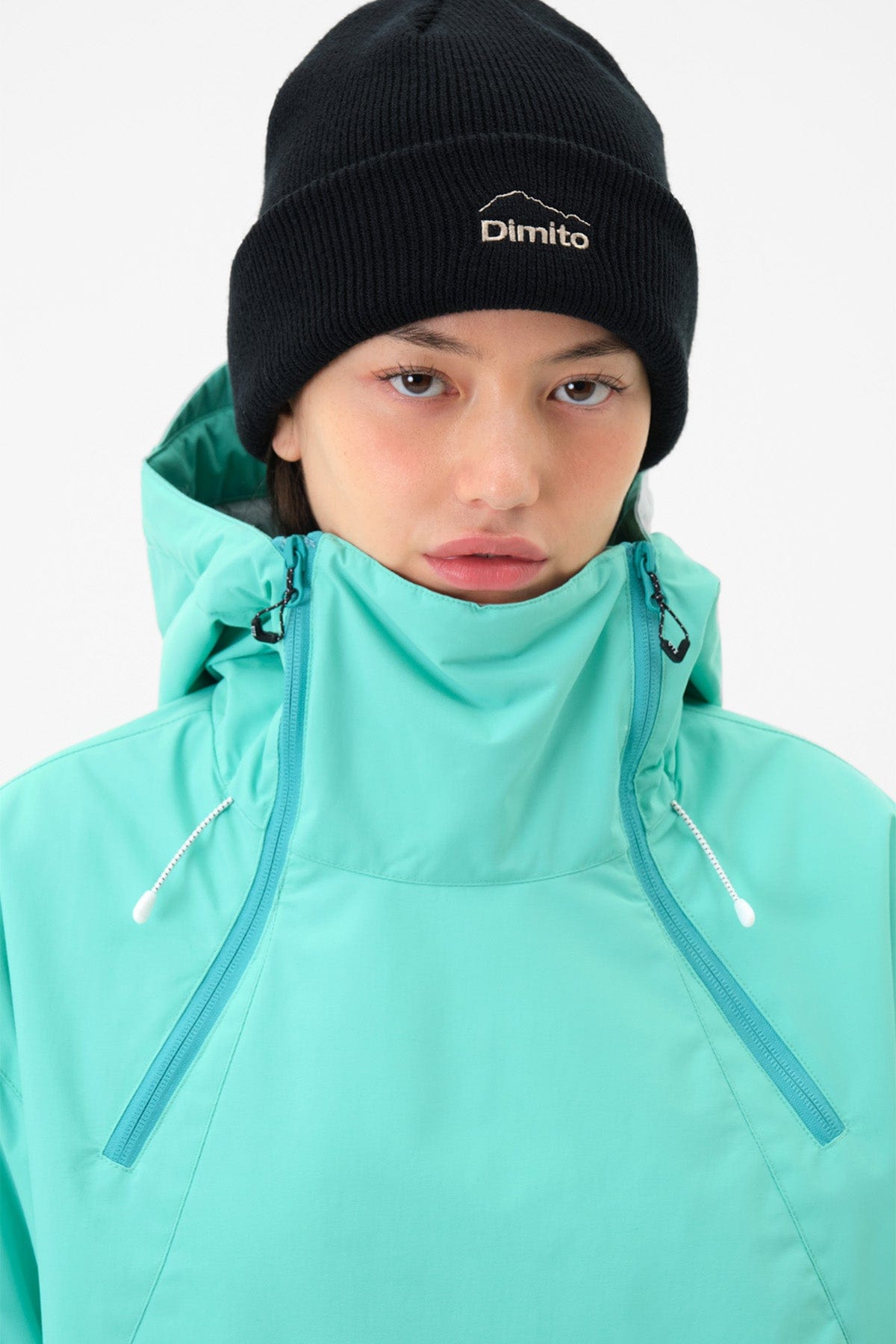 VERT GTX PUFF PULLOVER JACKET LIGHT MINT